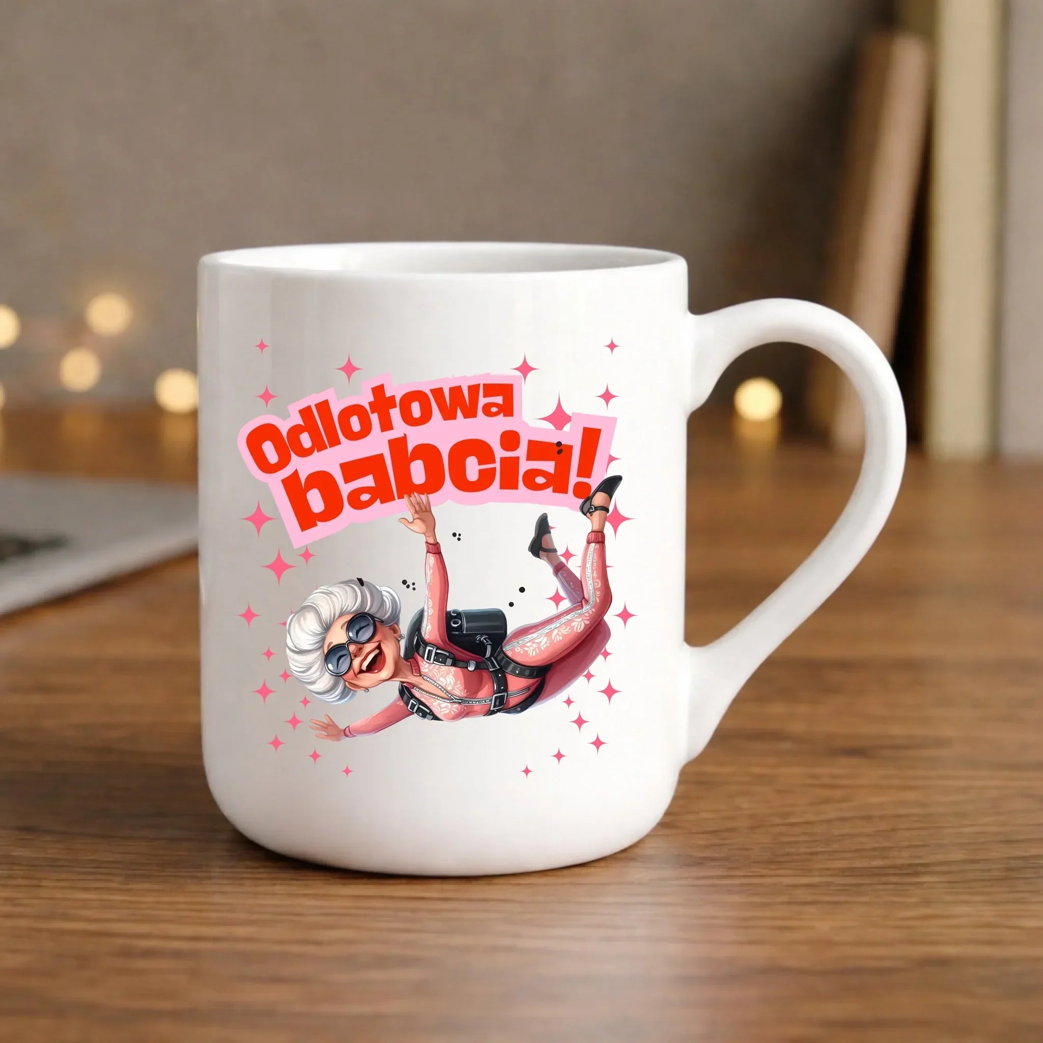 Kubek elegant dla babci - Odlotowa babcia B28 - StoryCups.pl