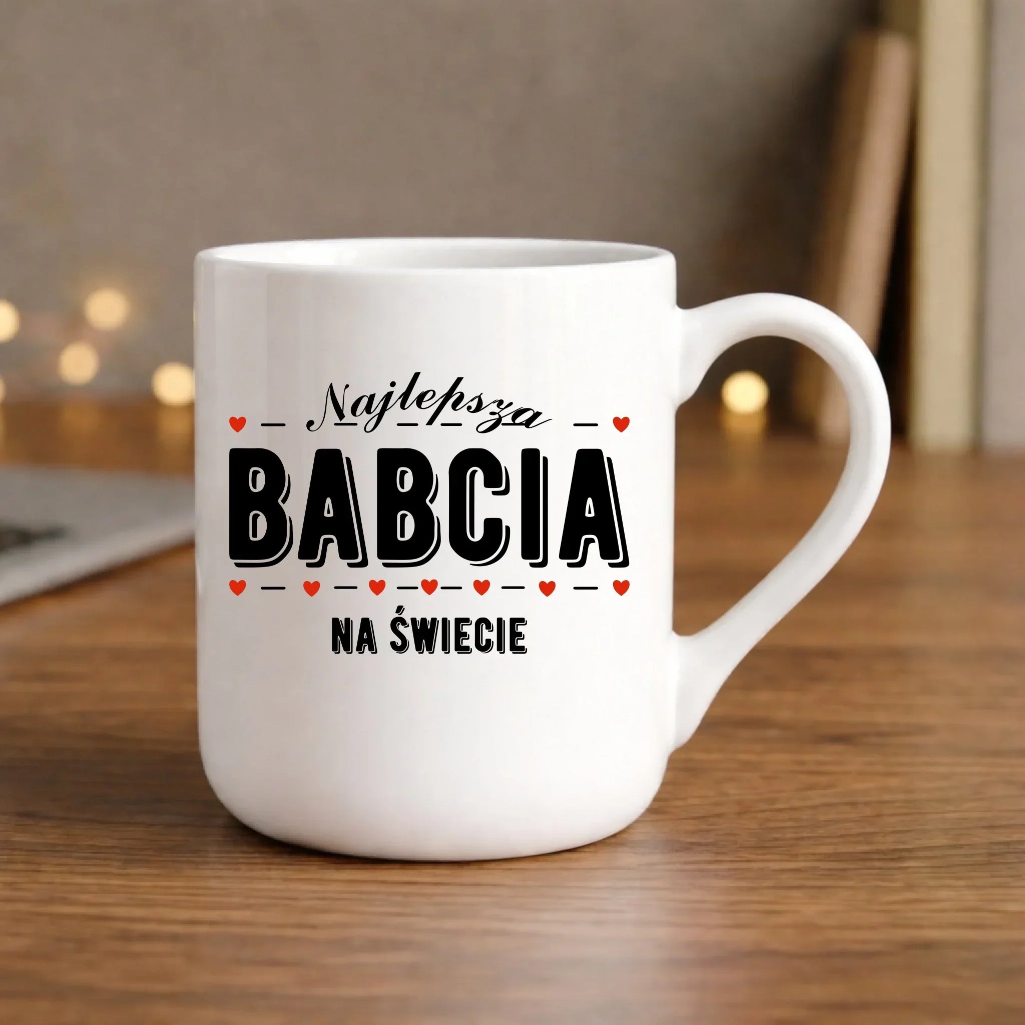 Kubek elegant dla babci - Najlepsza babcia na świecie B23 - StoryCups.pl