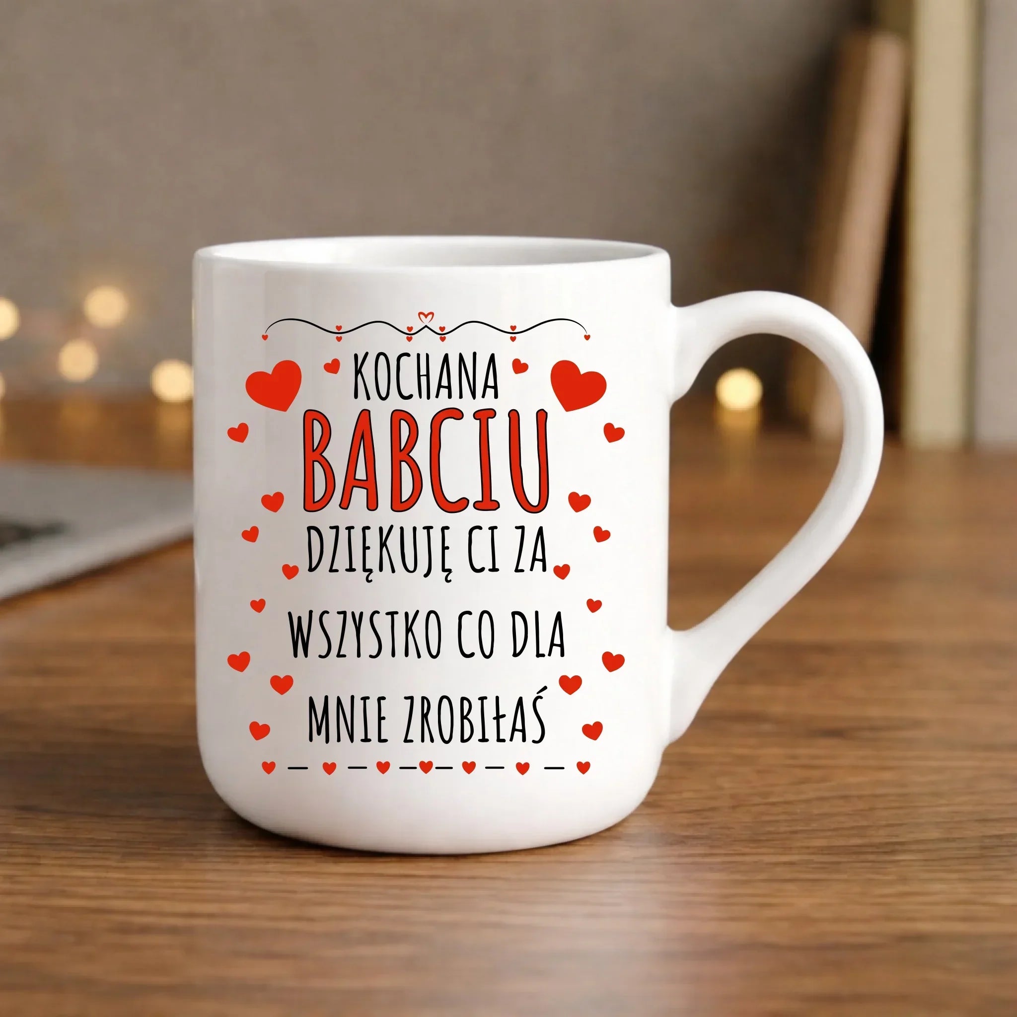Kubek elegant dla babci - Kochana Babciu dziękuję Ci B21 - StoryCups.pl