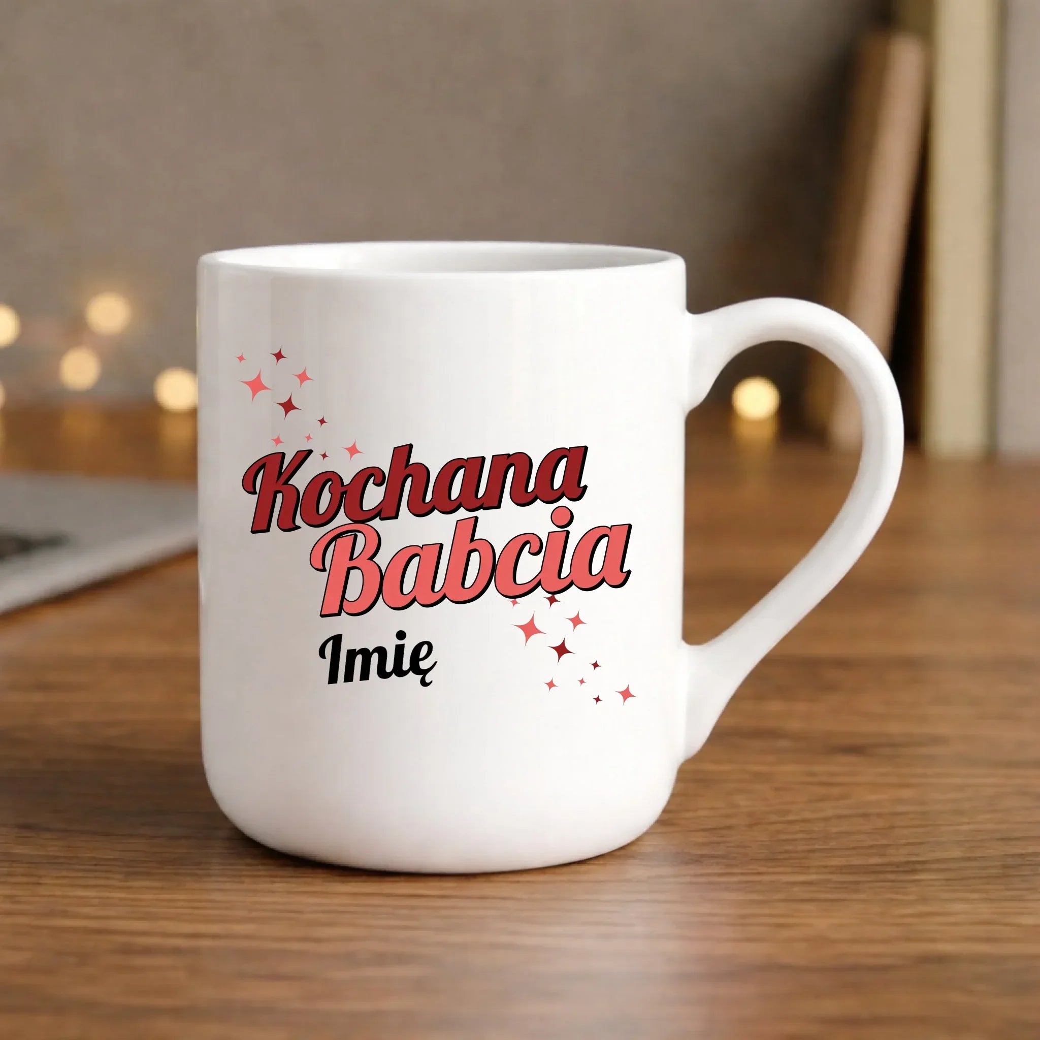Kubek elegant dla babci - Kochana Babcia - personalizowany B05 - StoryCups.pl