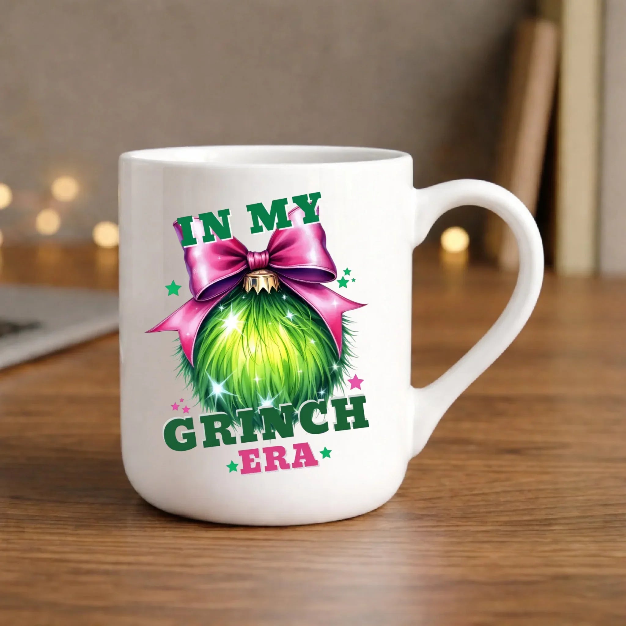Kubek elegant świąteczny - In my Grinch era BN26 - StoryCups.pl