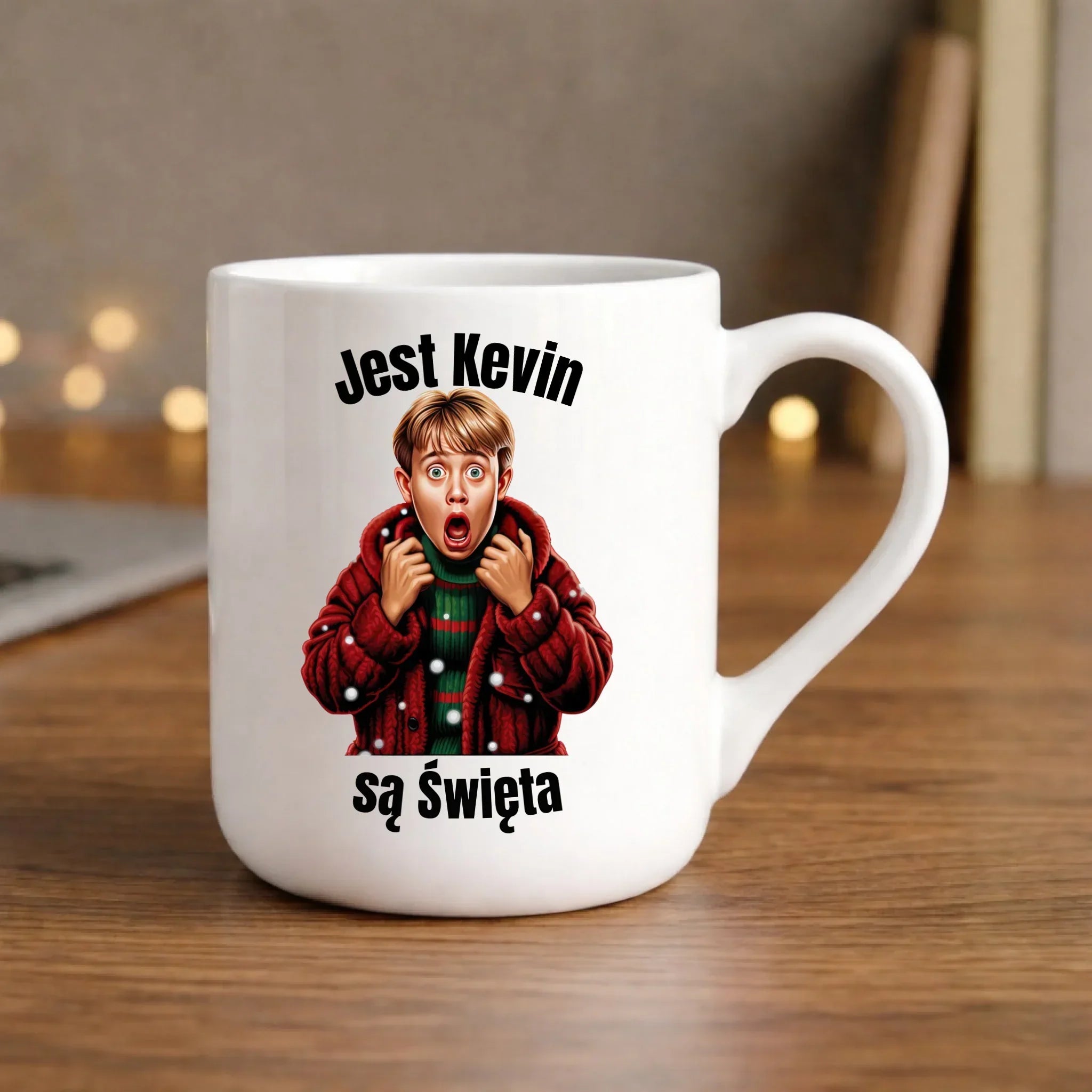 Kubek elegant świąteczny - Jest Kevin są święta BN27 - StoryCups.pl