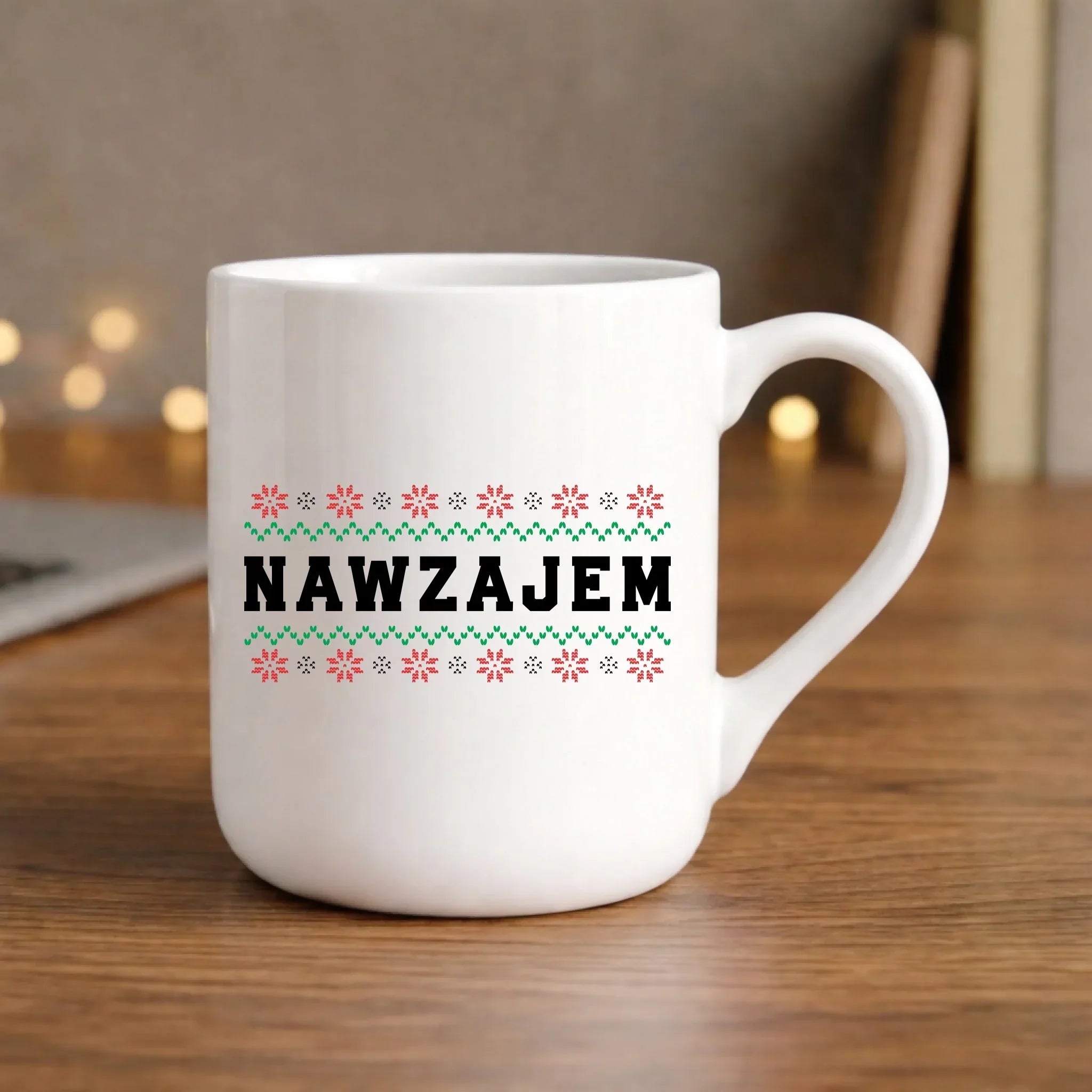 Kubek elegant świąteczny - Nawzajem BN150 - StoryCups.pl