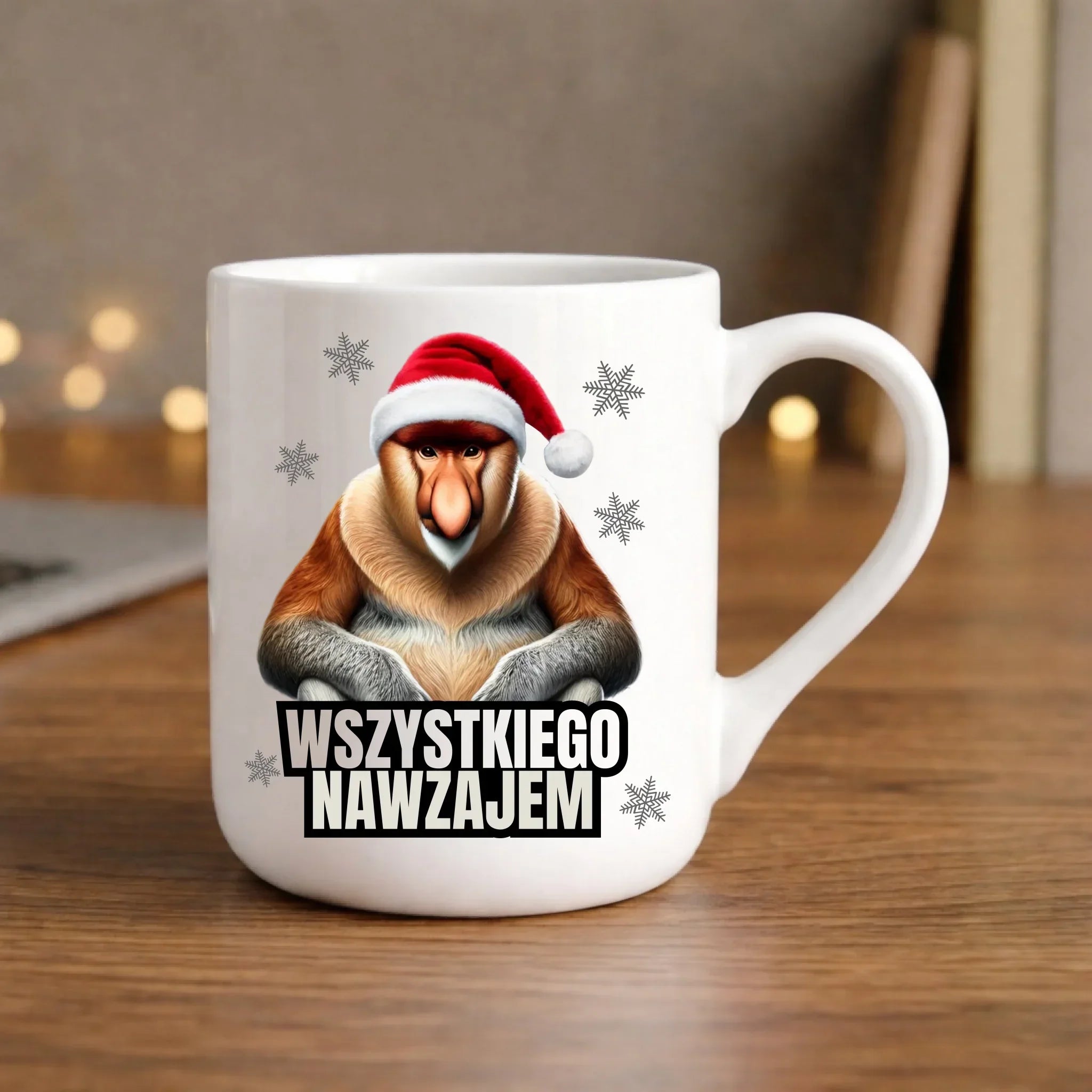 Kubek elegant świąteczny - Janusz Nosacz - Nawzajem BN110 - StoryCups.pl