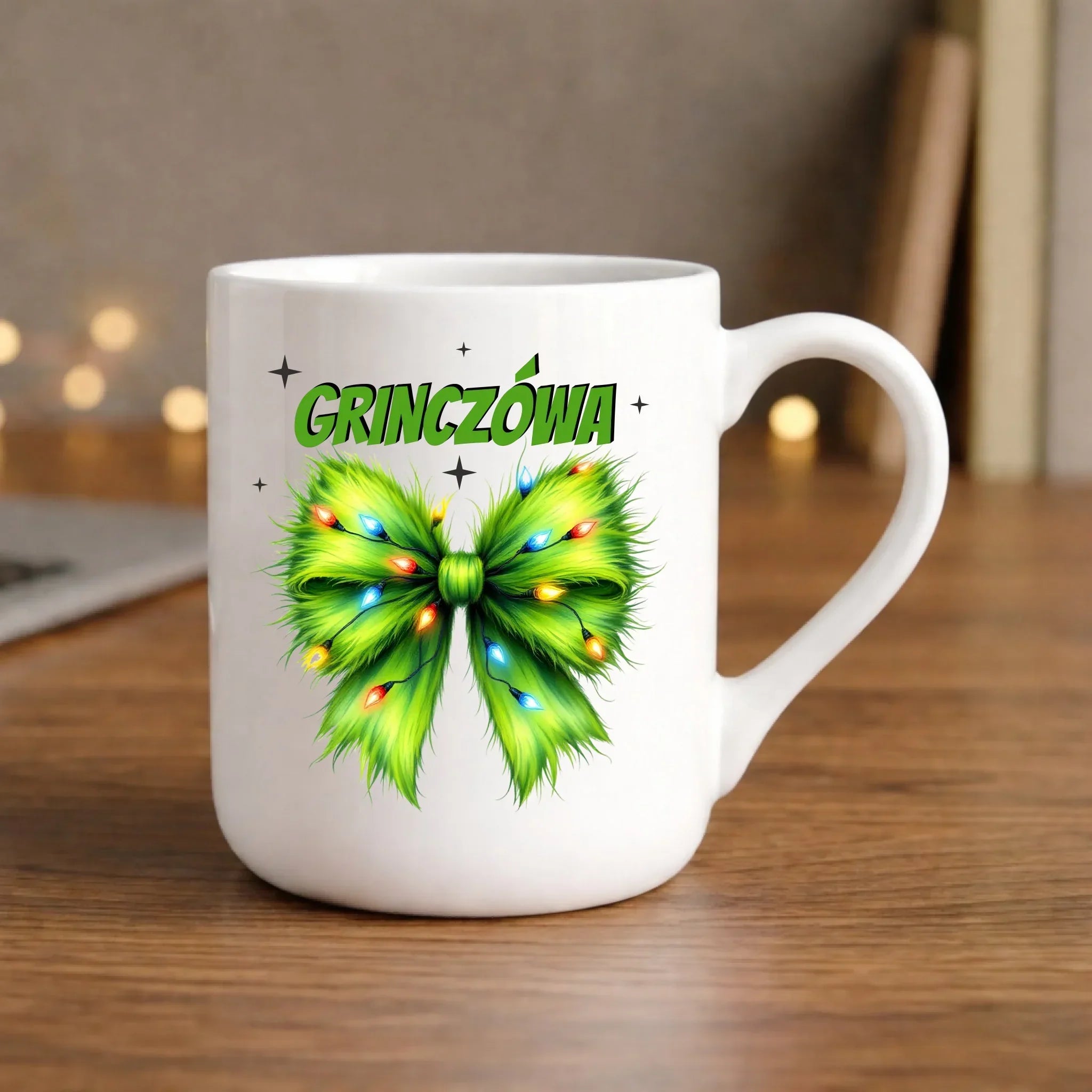 Kubek elegant świąteczny - Grinczówa BN114 - StoryCups.pl