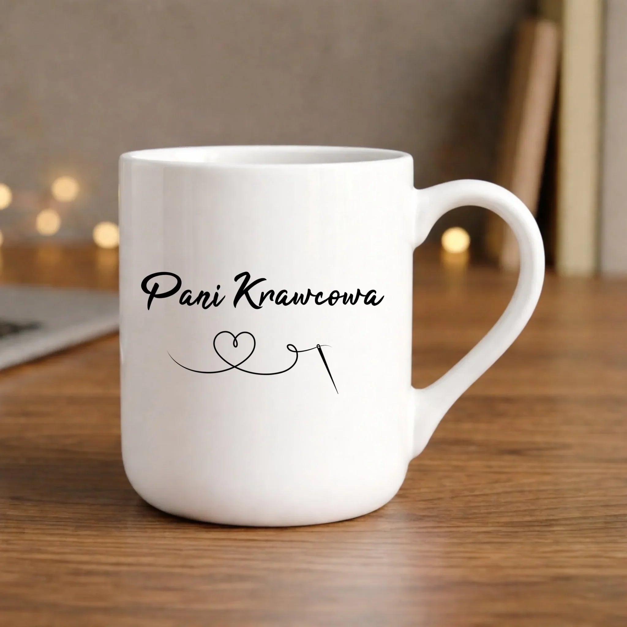 Kubek elegant szyciowy dla krawcowej - Pani Krawcowa HS30 - StoryCups.pl