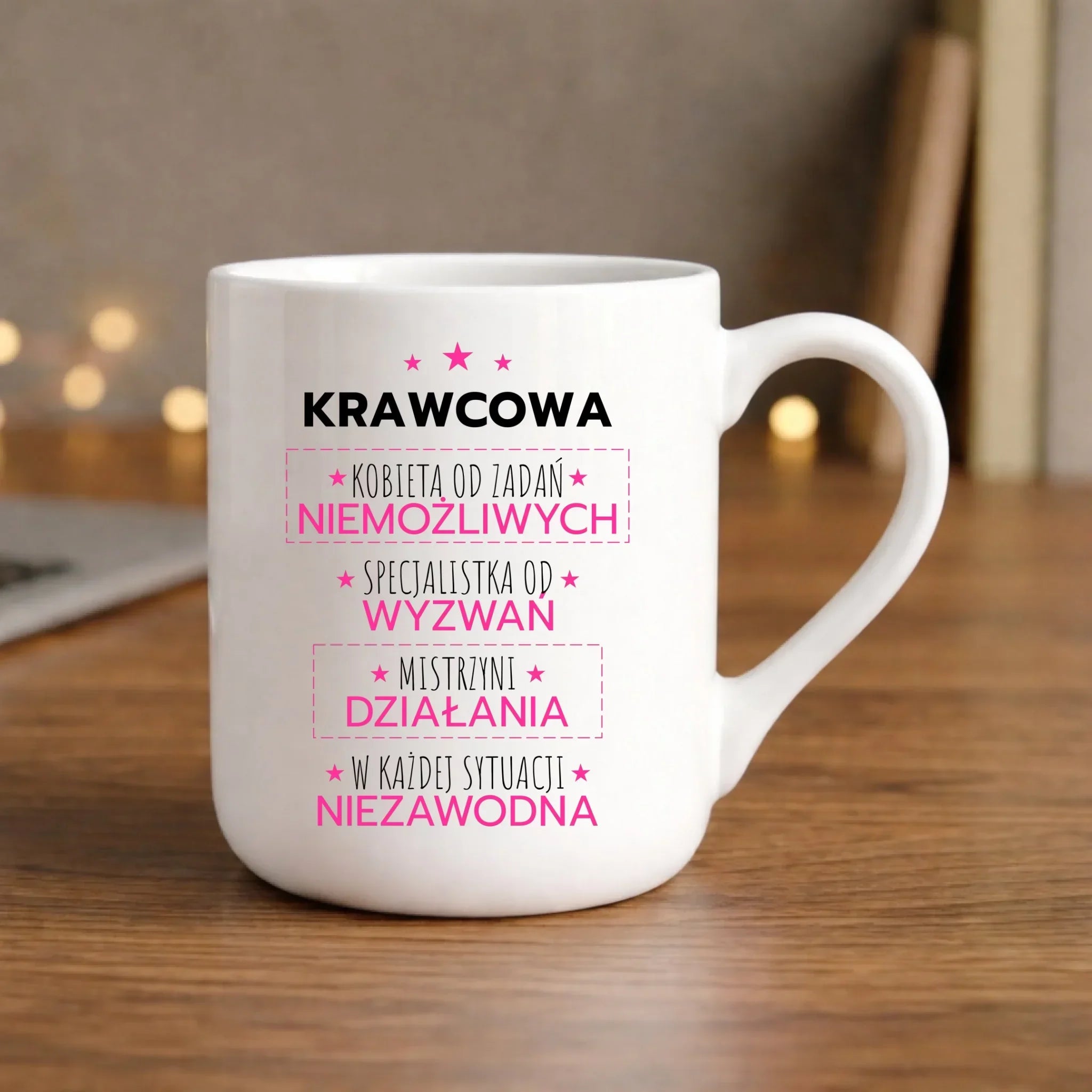 Kubek elegant szyciowy dla krawcowej - Kobieta od zadań niemożliwych HS29 - StoryCups.pl