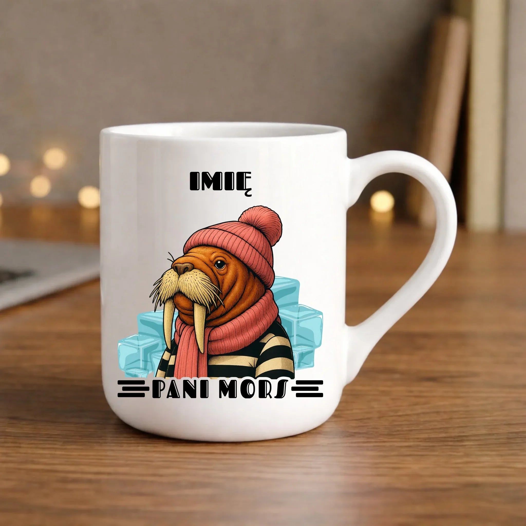 Kubek elegant - prezent dla morsa - Pani Mors - personalizowany HM16 - StoryCups.pl