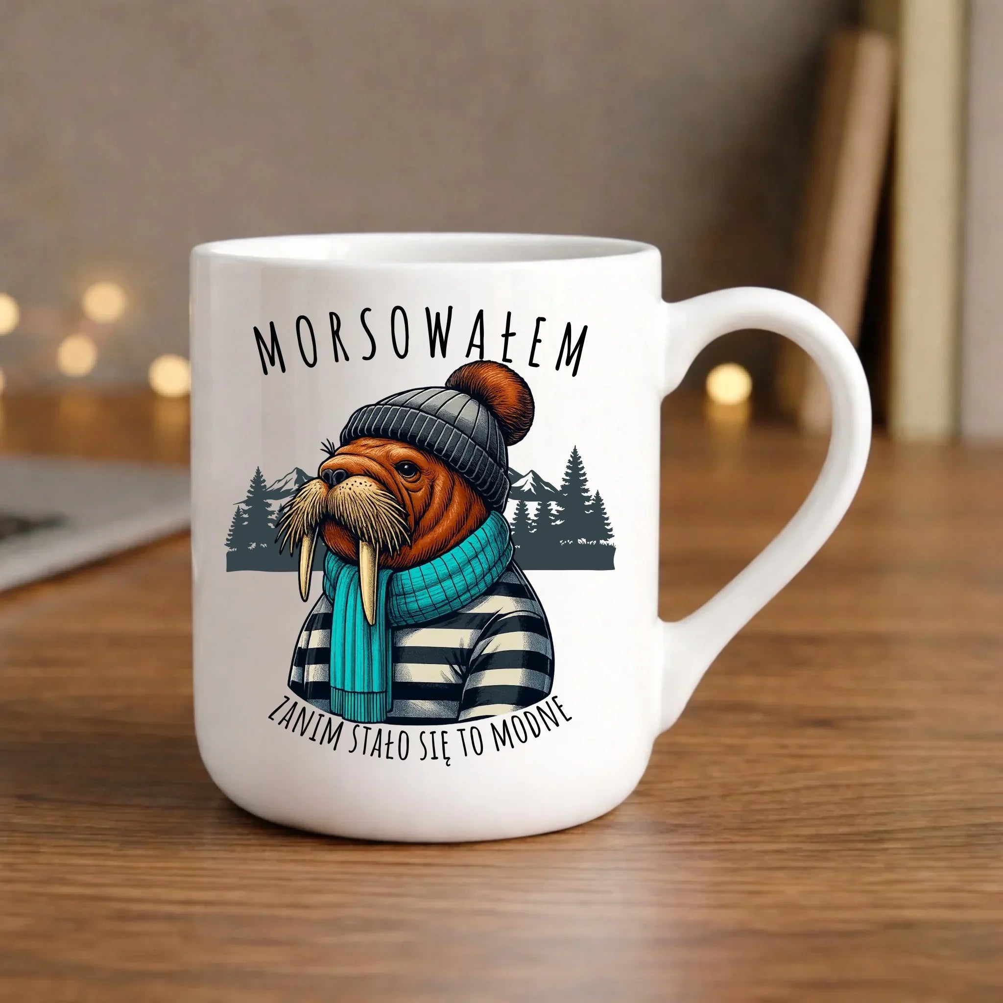 Kubek elegant - prezent dla morsa - Morsowałem zanim stało się to modne - Mors HM08 - StoryCups.pl