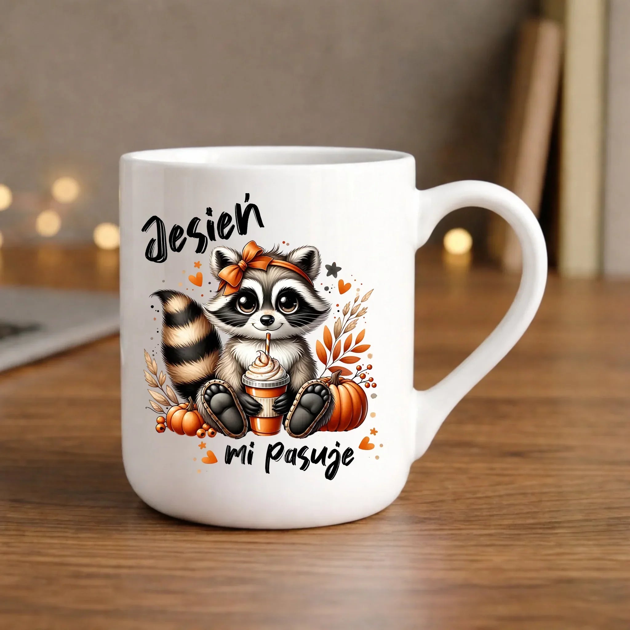 Kubek elegant jesienny - Jesień mi pasuje JS25 - StoryCups.pl