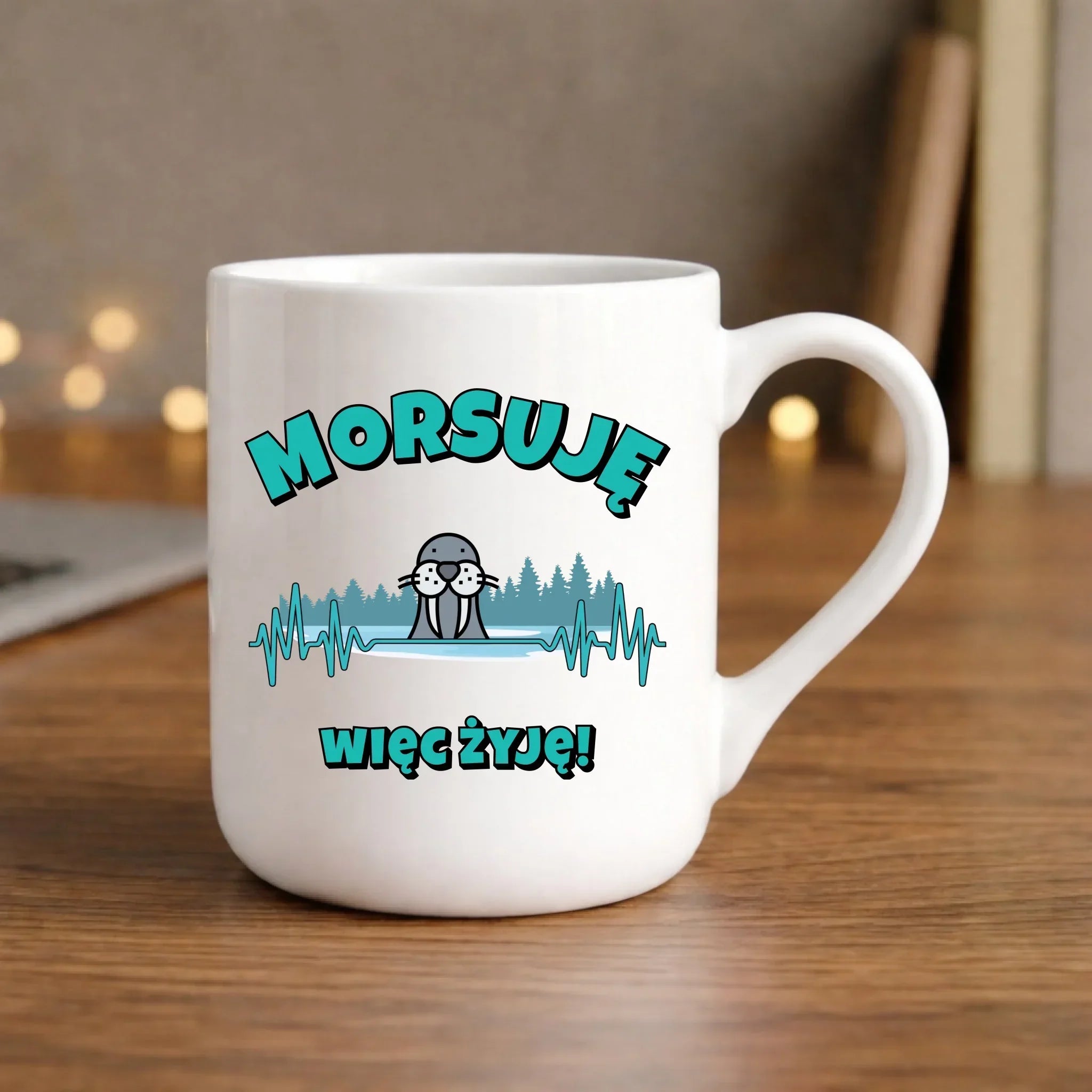 Kubek elegant - prezent dla morsa - Morsuję więc żyję - Mors HM02 - StoryCups.pl