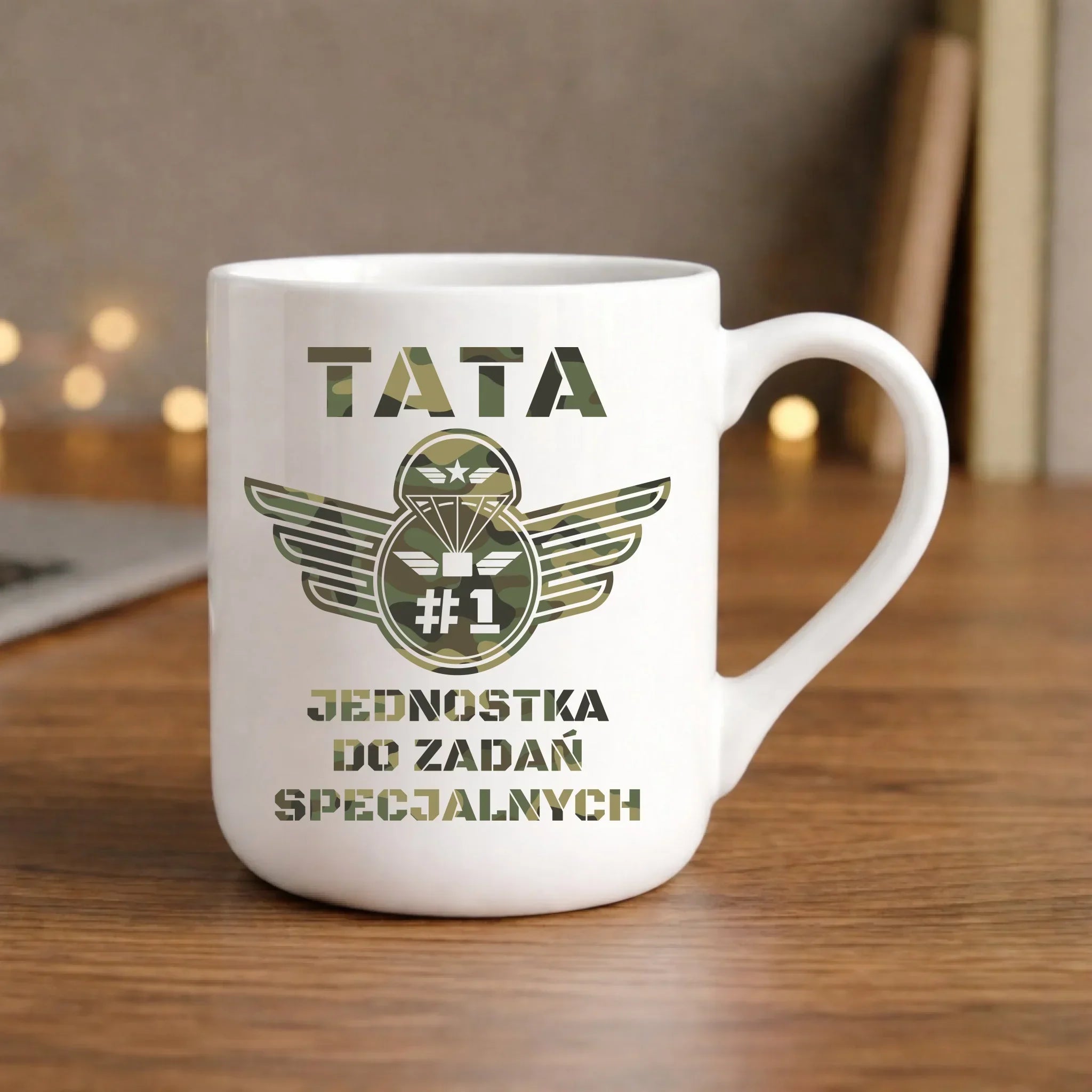 Kubek elegant dla taty - Tata jednostka do zadań specjalnych DT42 - StoryCups.pl