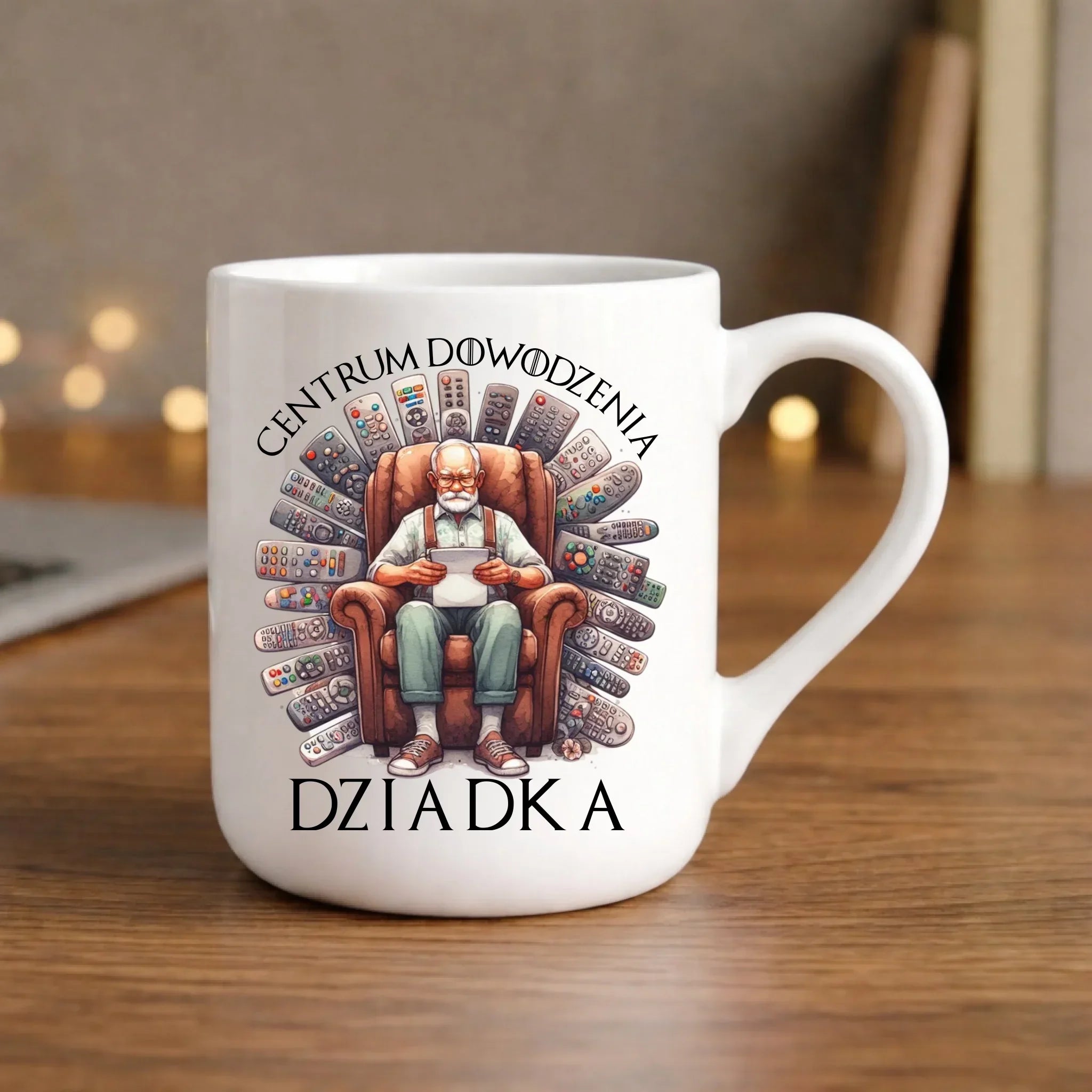 Kubek elegant dla dziadka - Centrum dowodzenia D28 - StoryCups.pl