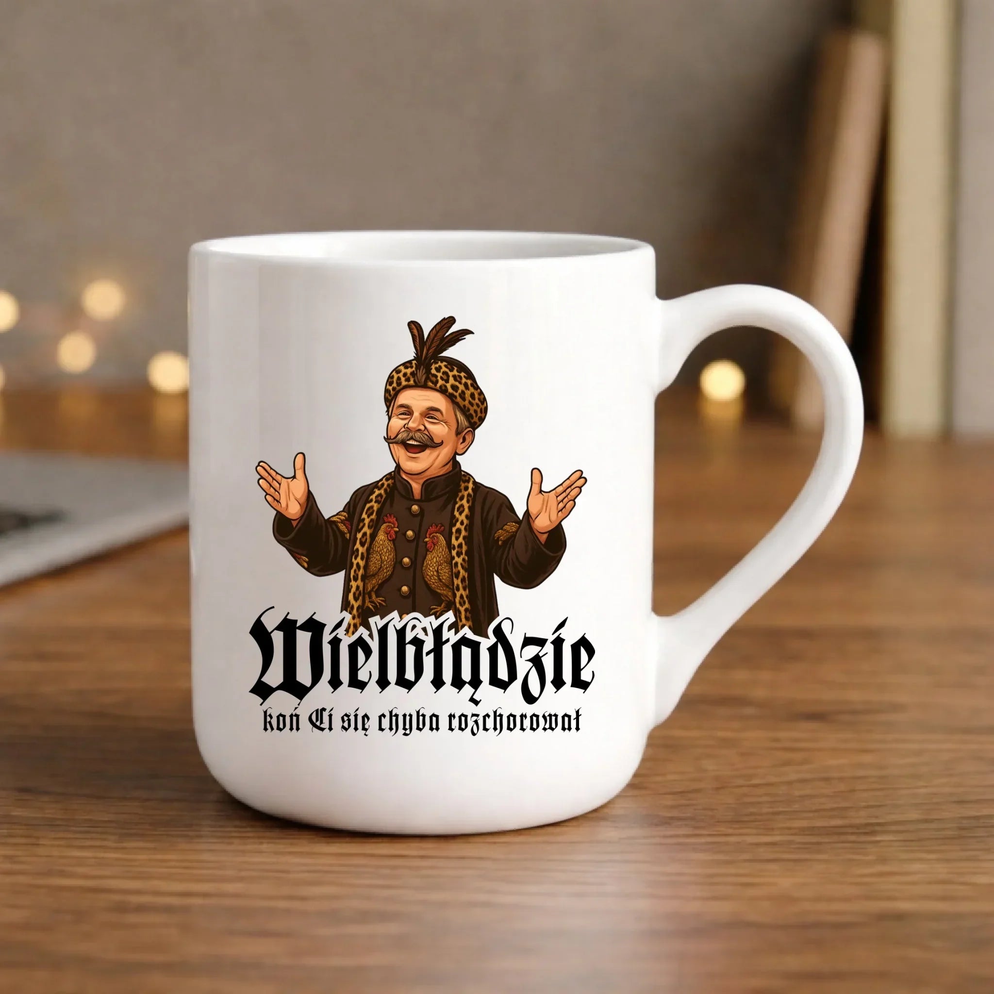 Kubek elegant - Wielbłądzie, koń Ci się chyba rozchorował - dla fanów serialu 1670 H61 - StoryCups.pl