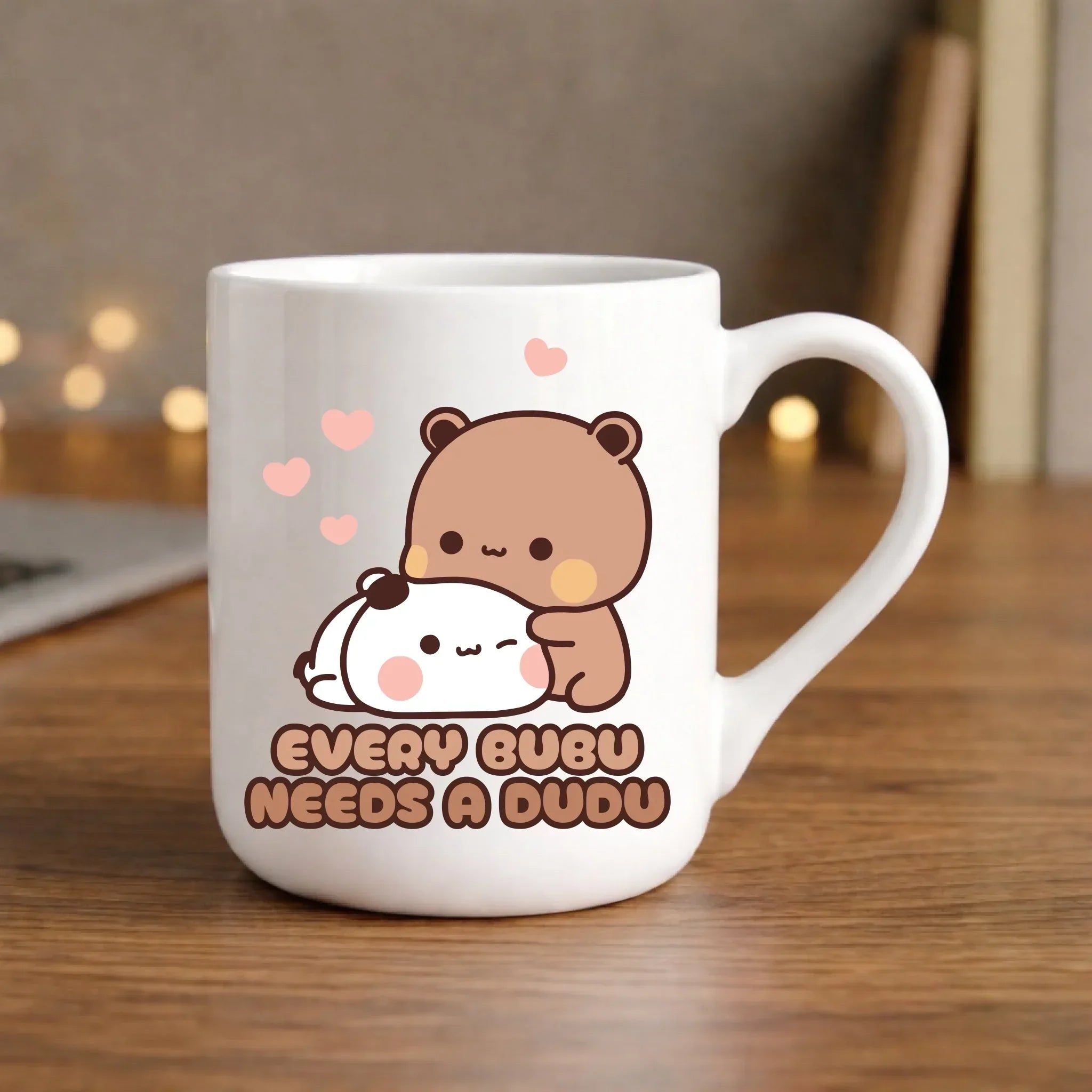 Kubek elegant dla par - Every Bubu needs a Dudu W33 - StoryCups.pl