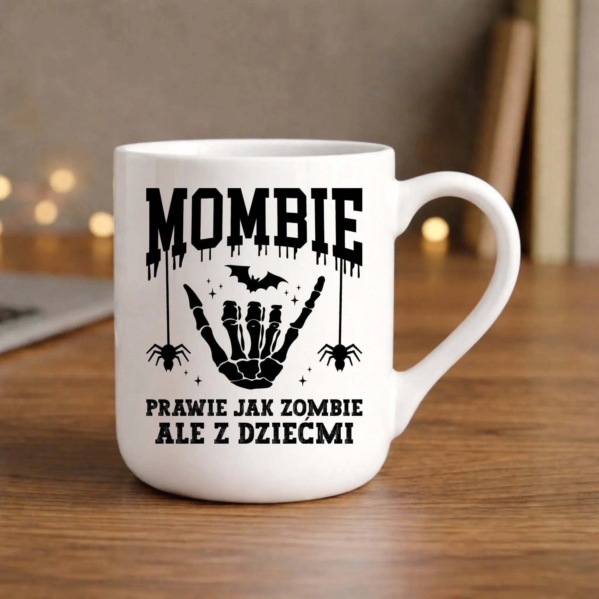 Kubek elegant dla mamy - Mombie - zombie z dziećmi HL18 - StoryCups.pl