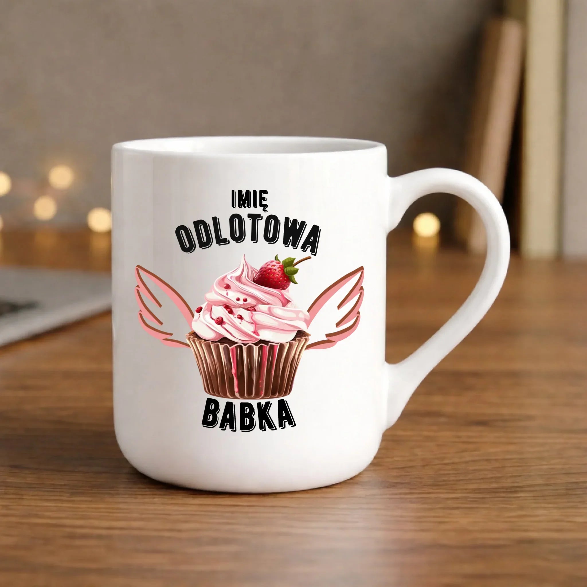 Kubek elegant - Odlotowa babka - personalizowany DZ06 - StoryCups.pl