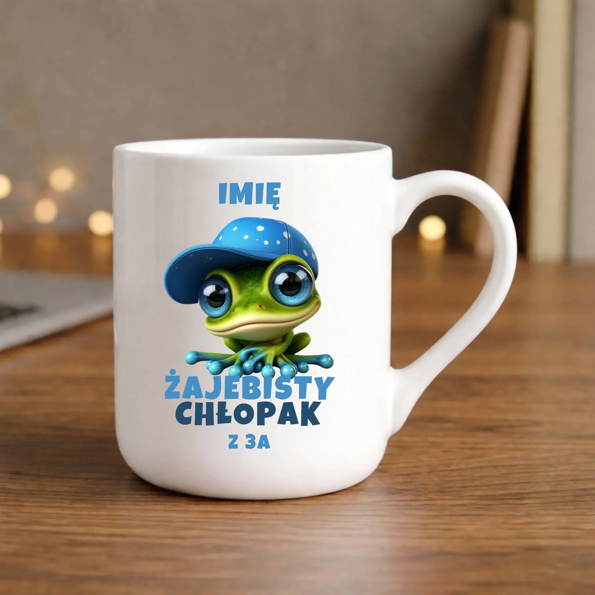 Kubek elegant - Żajebisty Chłopak - personalizowany DCH01 - StoryCups.pl
