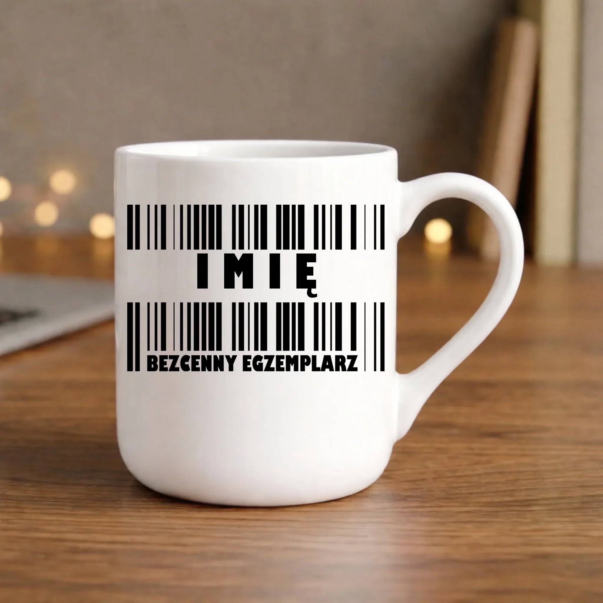 Kubek elegant - Bezcenny egzemplarz prezent dla niego - personalizowany DCH07 - StoryCups.pl