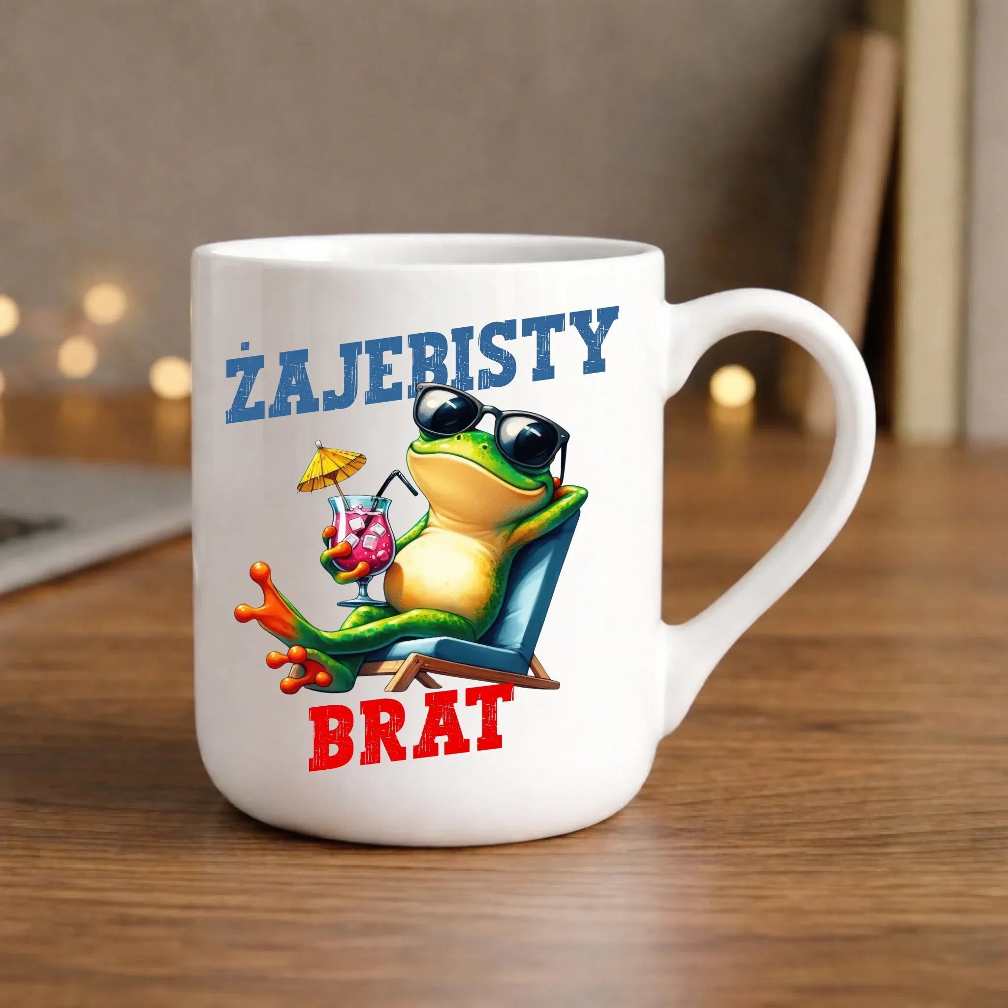 Kubek elegant dla brata - Żajebisty Brat DB01 - StoryCups.pl