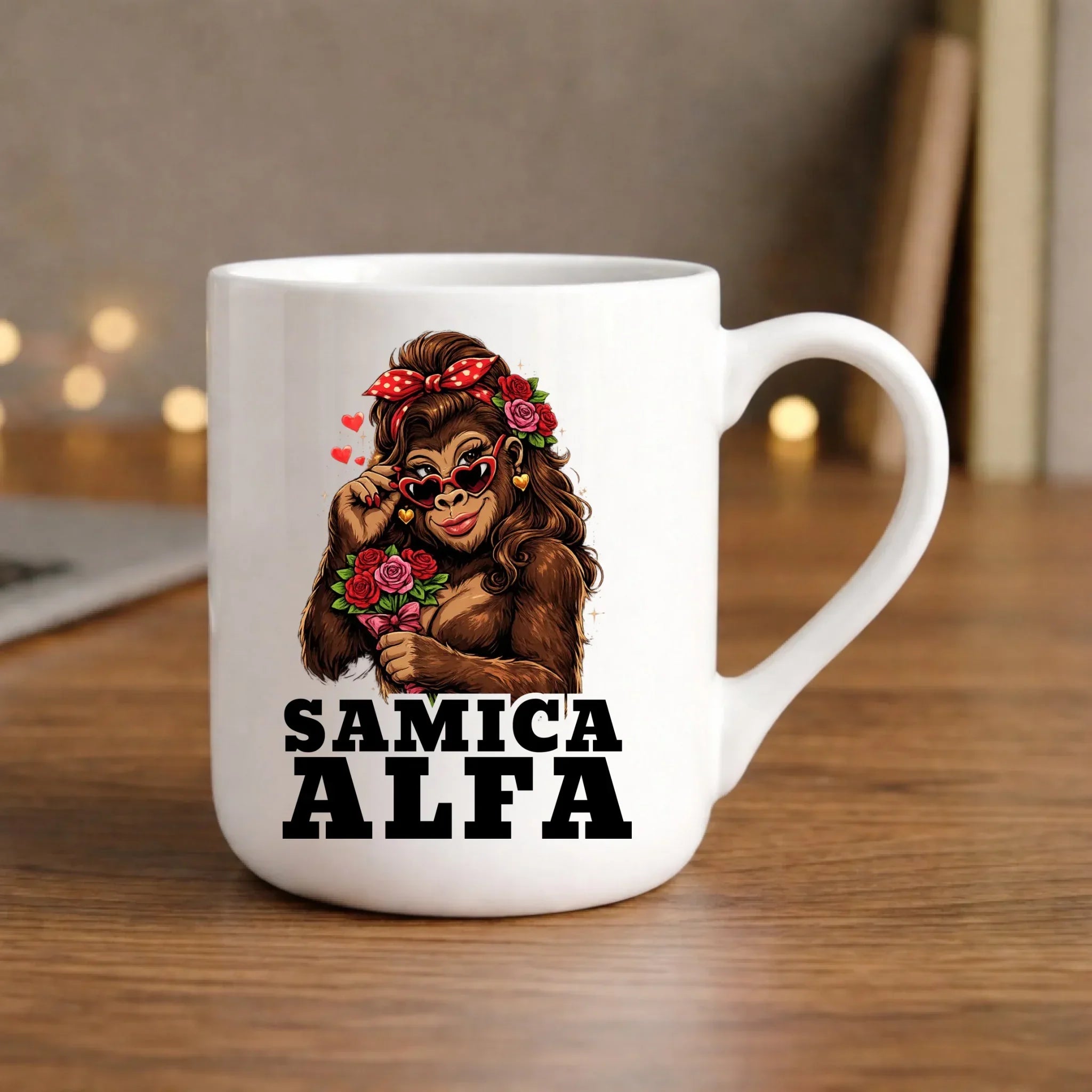 Kubek elegant dla niej - Samica Alfa W75 - StoryCups.pl