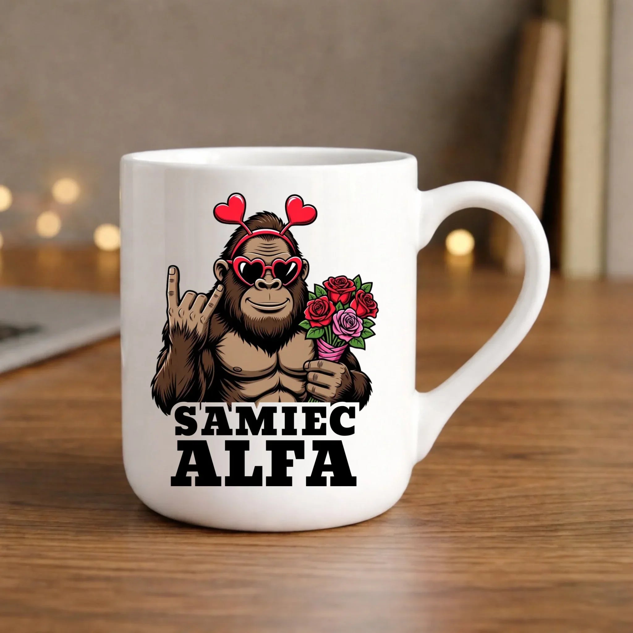 Kubek elegant dla faceta - Samiec Alfa W74 - StoryCups.pl