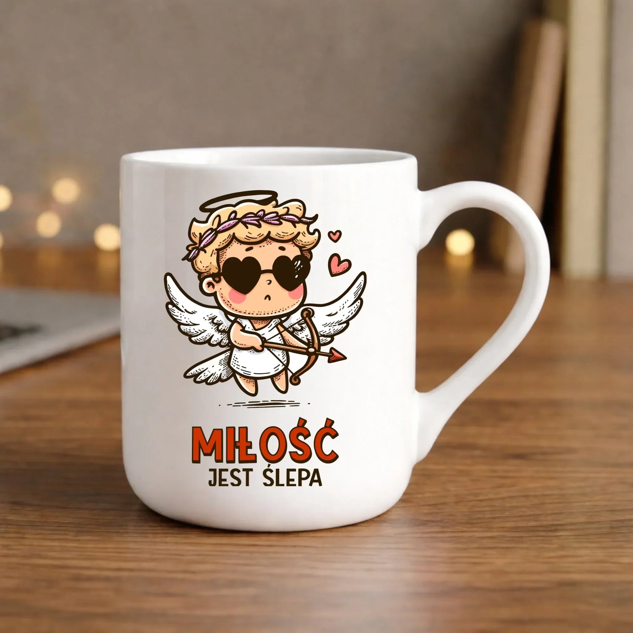 Kubek elegant - Miłość jest ślepa W48 - StoryCups.pl