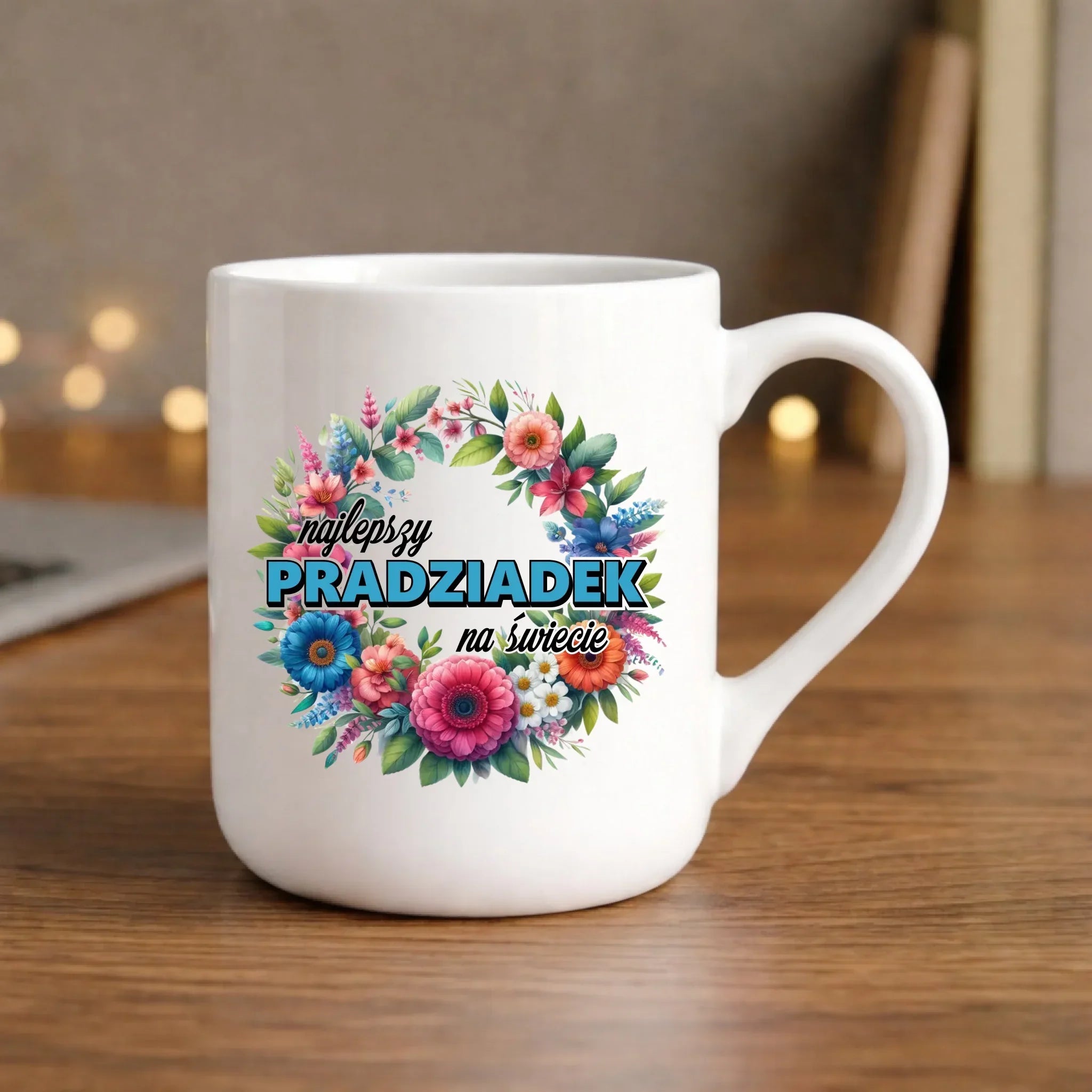 Kubek elegant dla dziadka - Najlepszy pradziadek na świecie D45 - StoryCups.pl