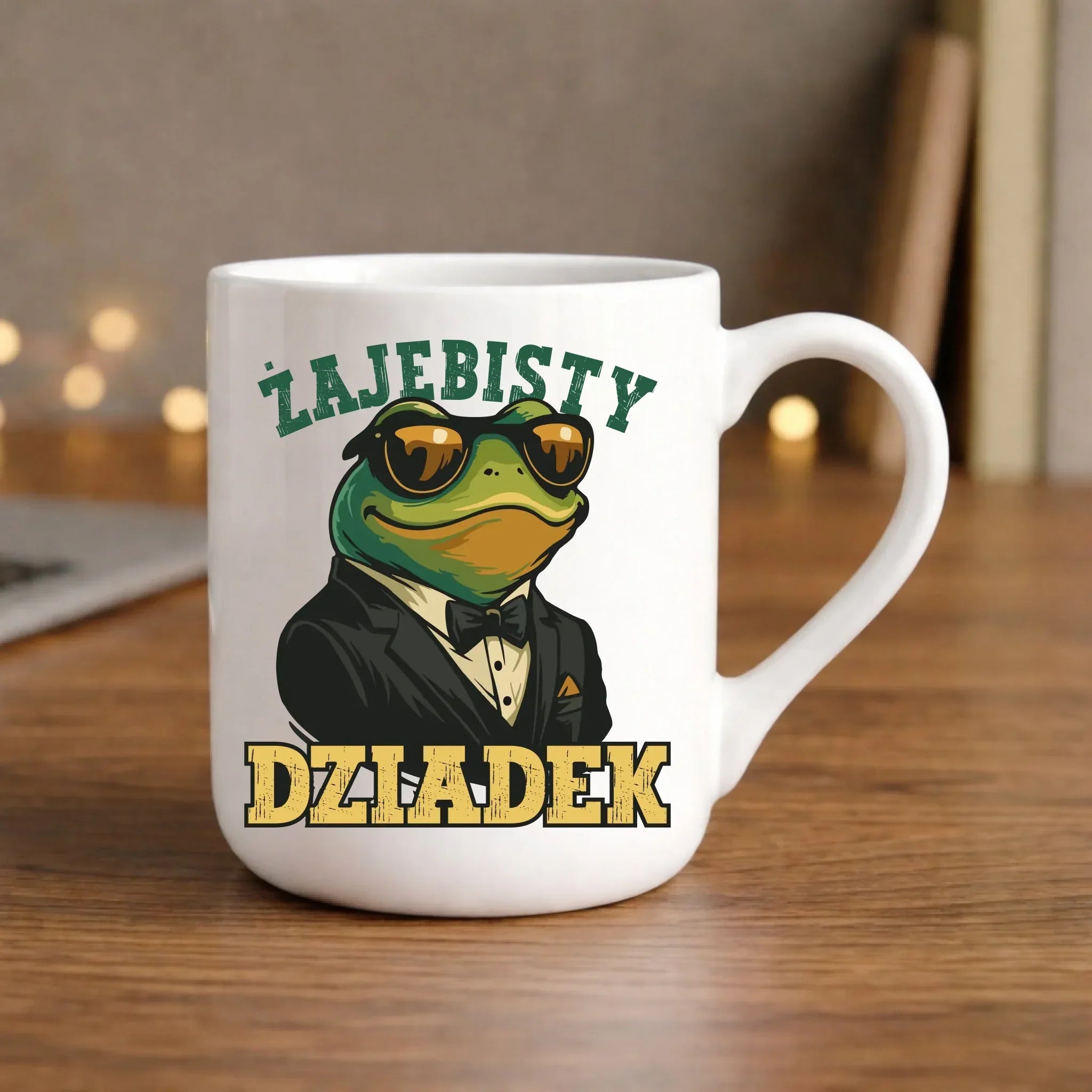 Kubek elegant dla dziadka - Żajebisty dziadek D42 - StoryCups.pl
