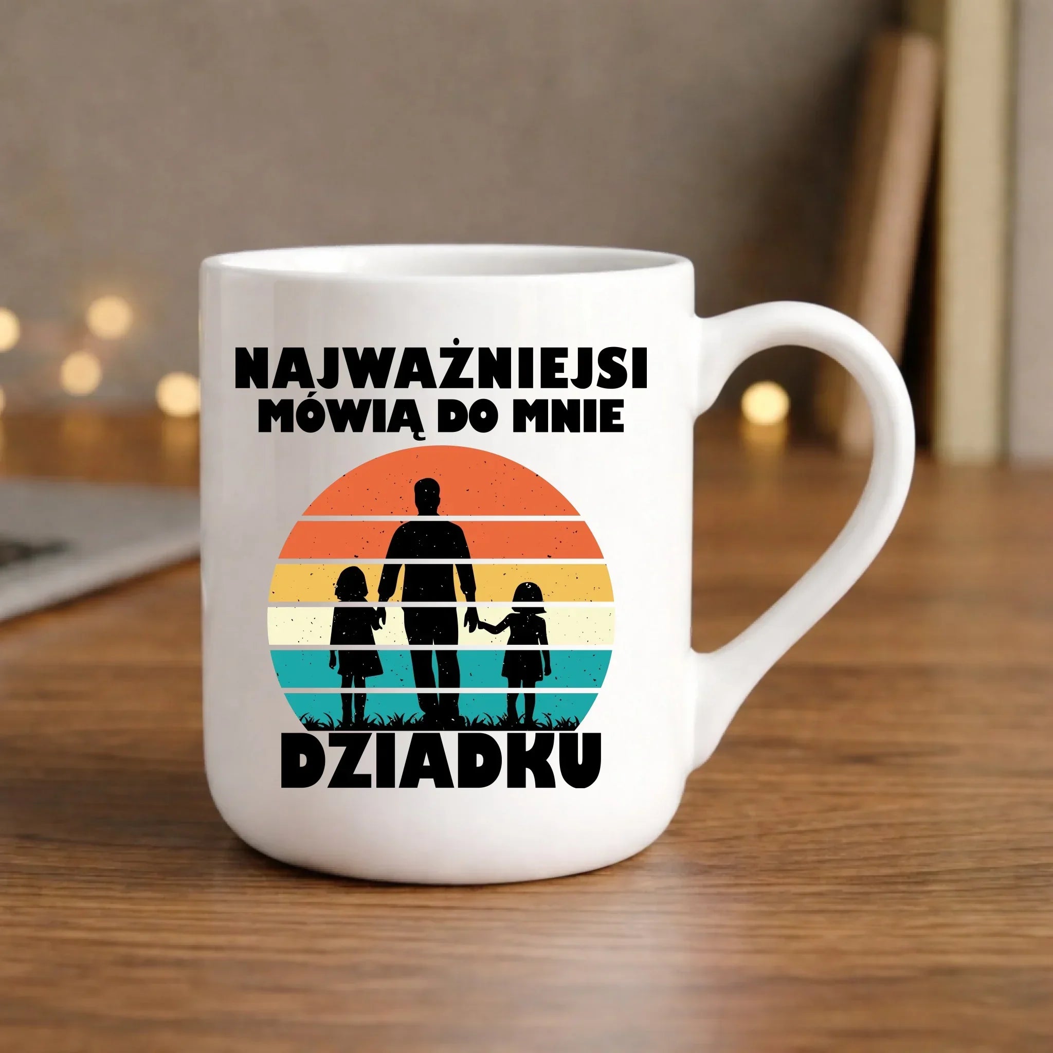 Kubek elegant dla dziadka - Najważniejsi mówią do mnie dziadku D34 - StoryCups.pl