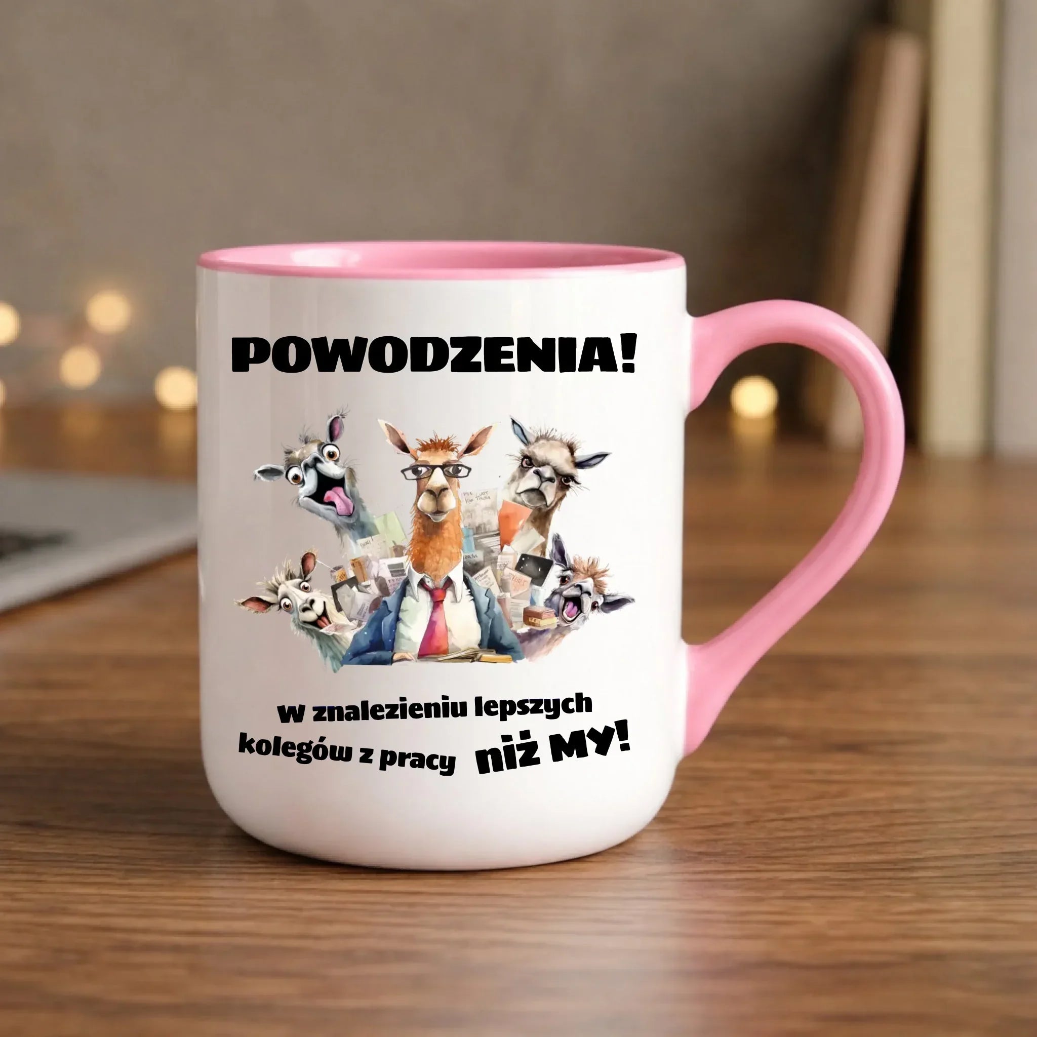 Kubek elegant na odejście z pracy - Powodzenia w znalezieniu lepszych kolegów OP08 - StoryCups.pl