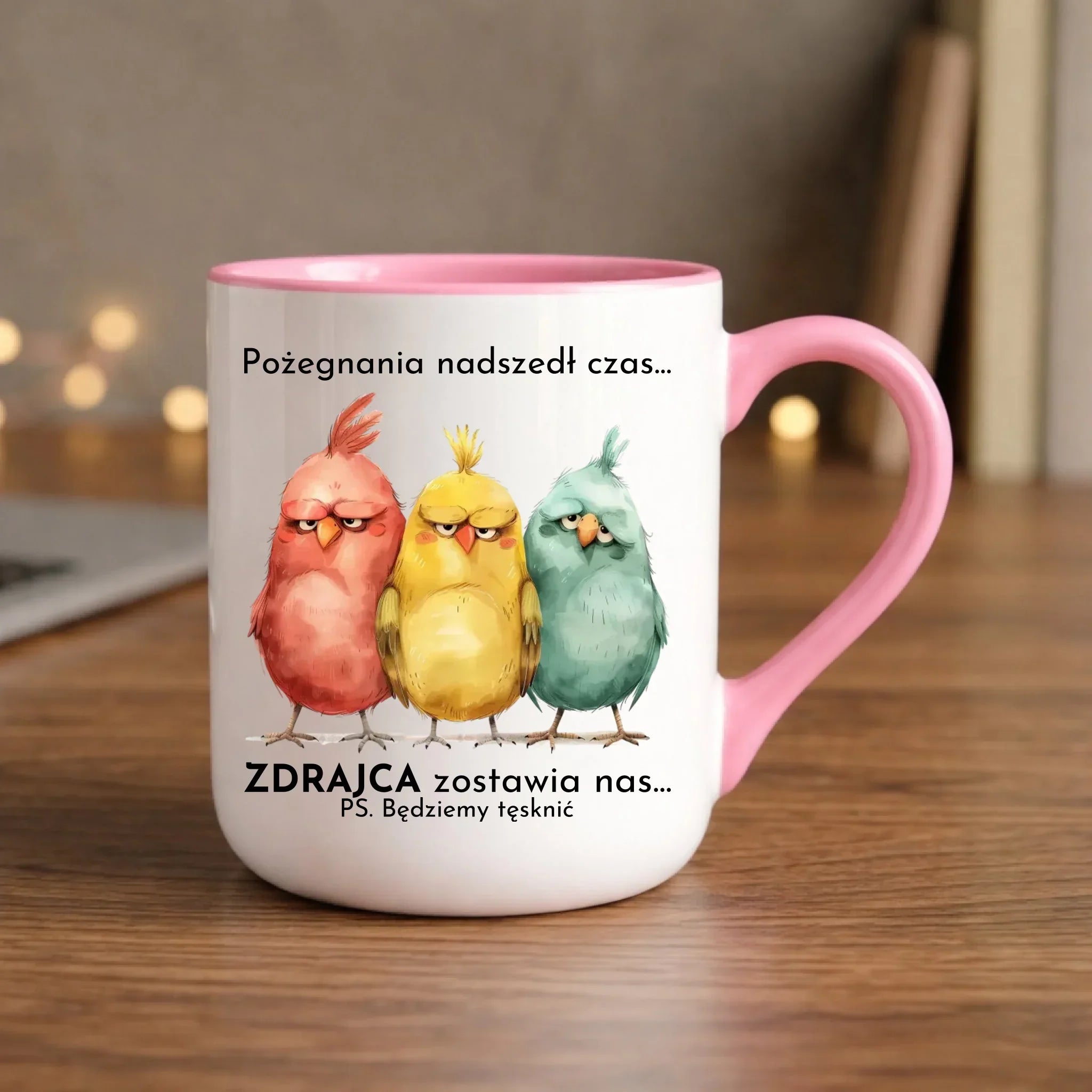 Kubek elegant na odejście z pracy - Pożegnania nadszedł czas OP05 - StoryCups.pl