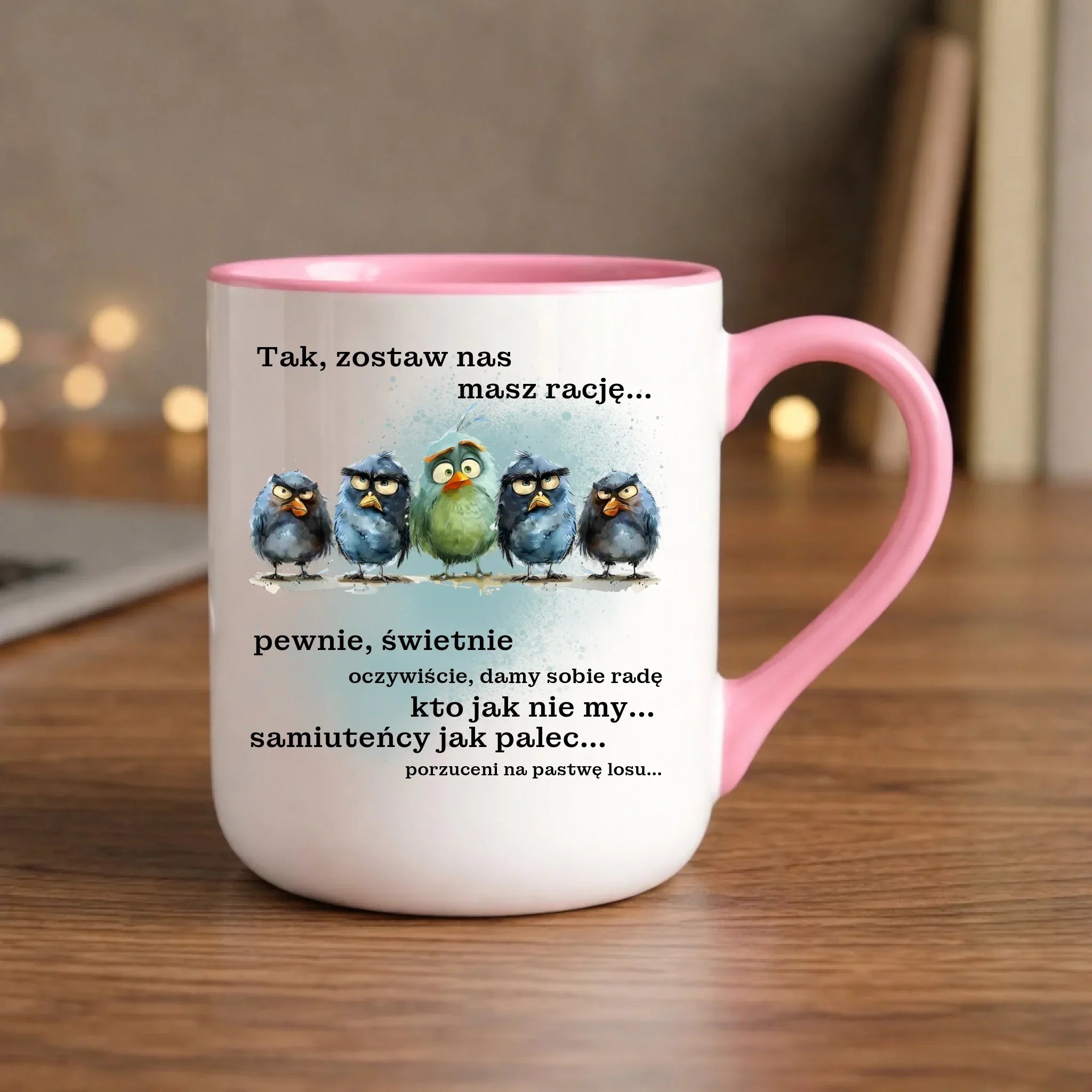 Kubek elegant na odejście z pracy - Tak, zostaw nas OP06 - StoryCups.pl