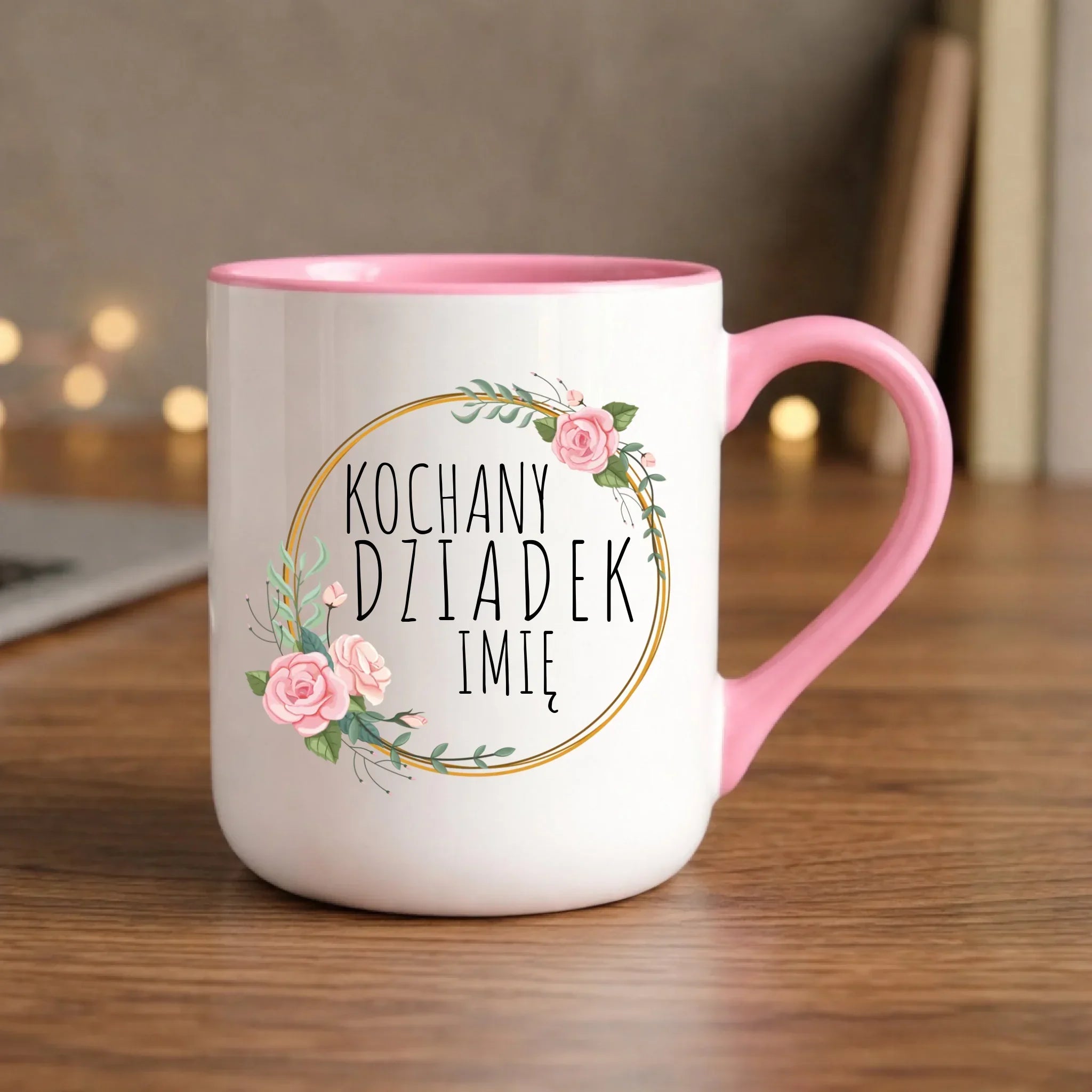 Kubek elegant dla dziadka - Kochany Dziadek - personalizowany D10 - StoryCups.pl