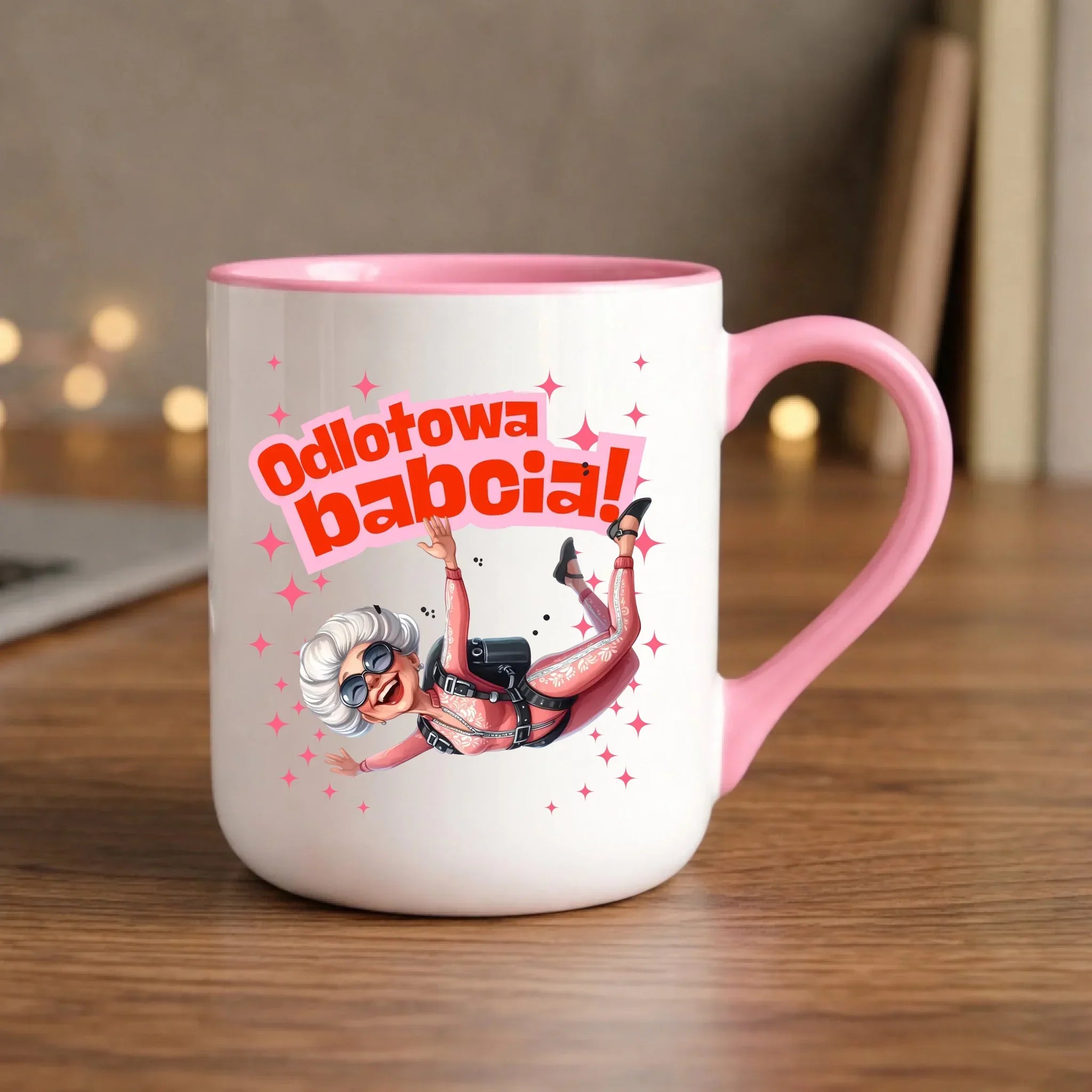 Kubek elegant dla babci - Odlotowa babcia B28 - StoryCups.pl
