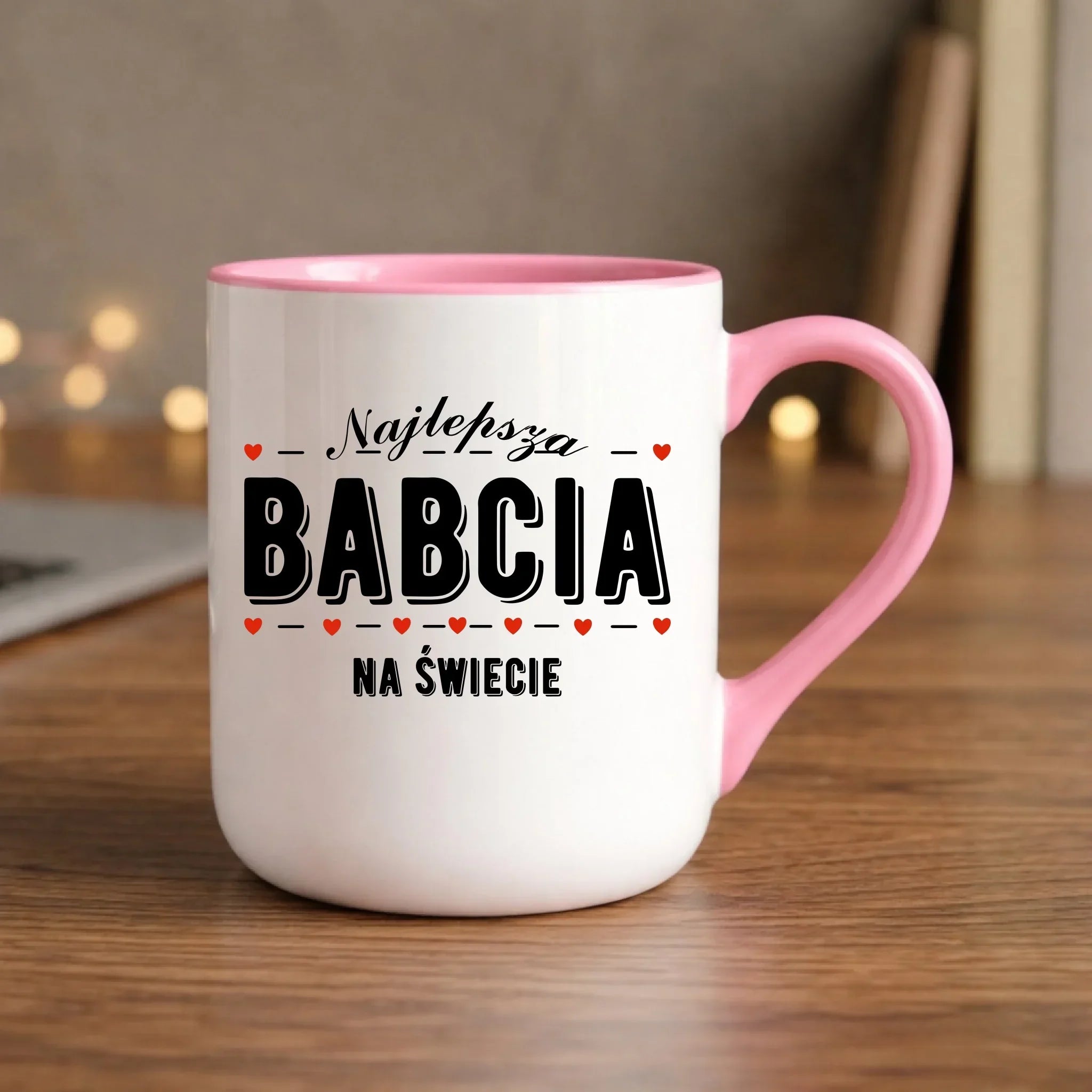 Kubek elegant dla babci - Najlepsza babcia na świecie B23 - StoryCups.pl