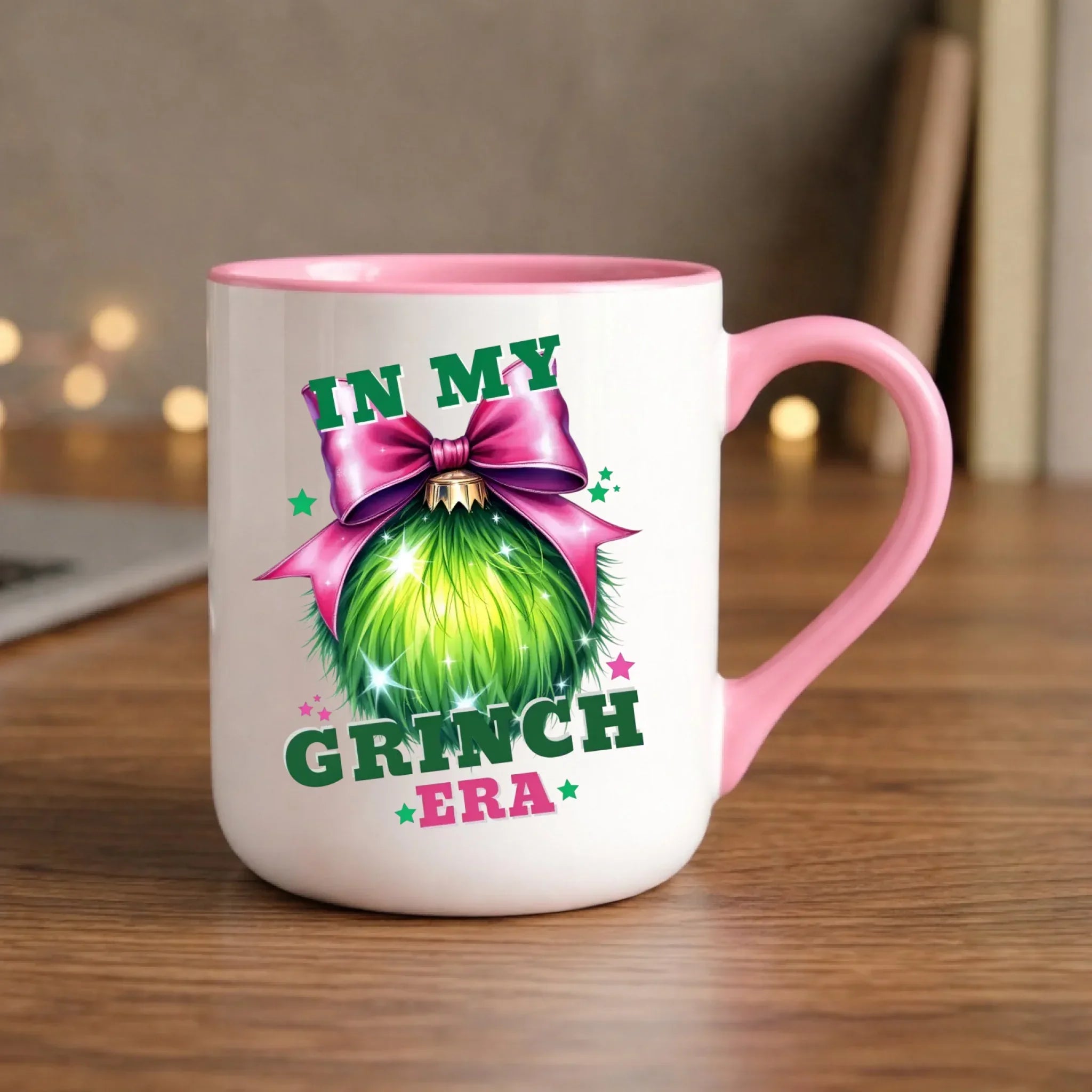 Kubek elegant świąteczny - In my Grinch era BN26 - StoryCups.pl