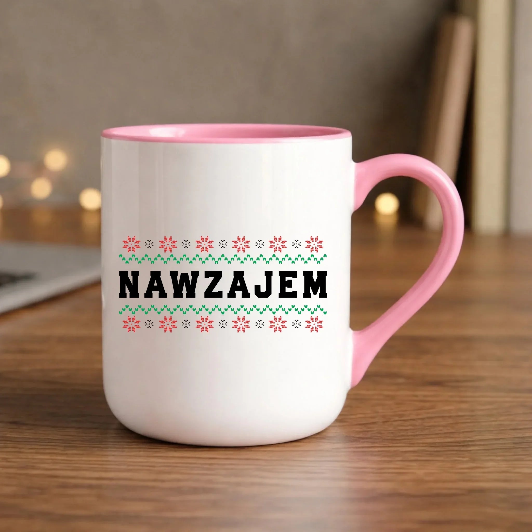 Kubek elegant świąteczny - Nawzajem BN150 - StoryCups.pl