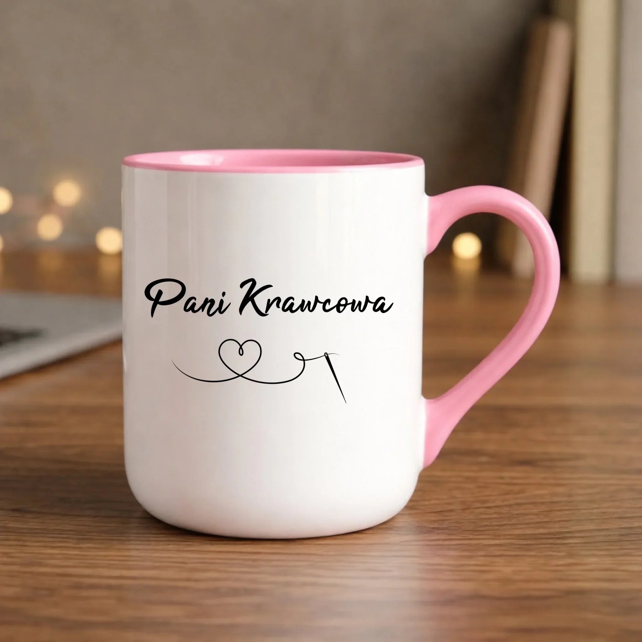 Kubek elegant szyciowy dla krawcowej - Pani Krawcowa HS30 - StoryCups.pl