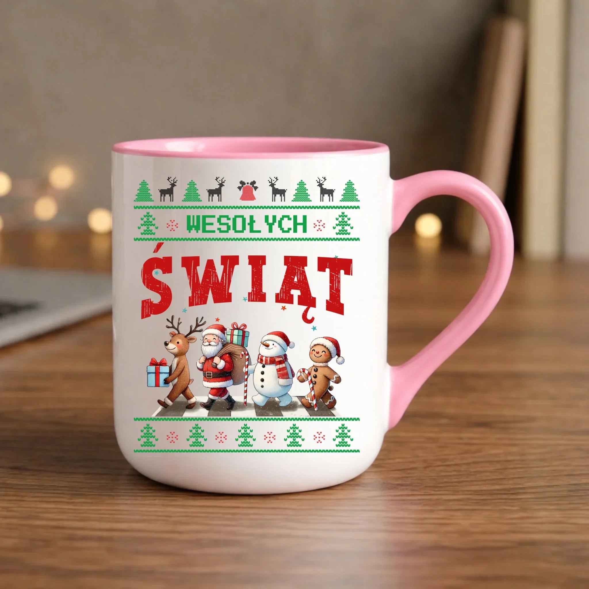 Kubek elegant świąteczny - Wesołych Świąt BN06 - StoryCups.pl