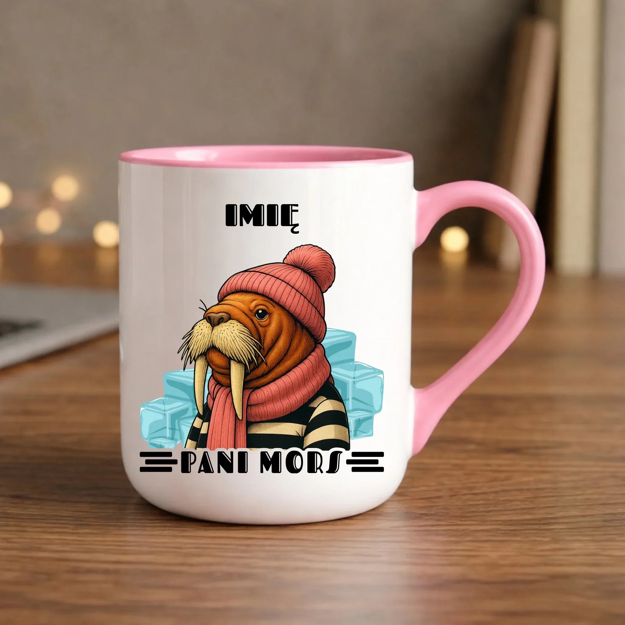 Kubek elegant - prezent dla morsa - Pani Mors - personalizowany HM16 - StoryCups.pl