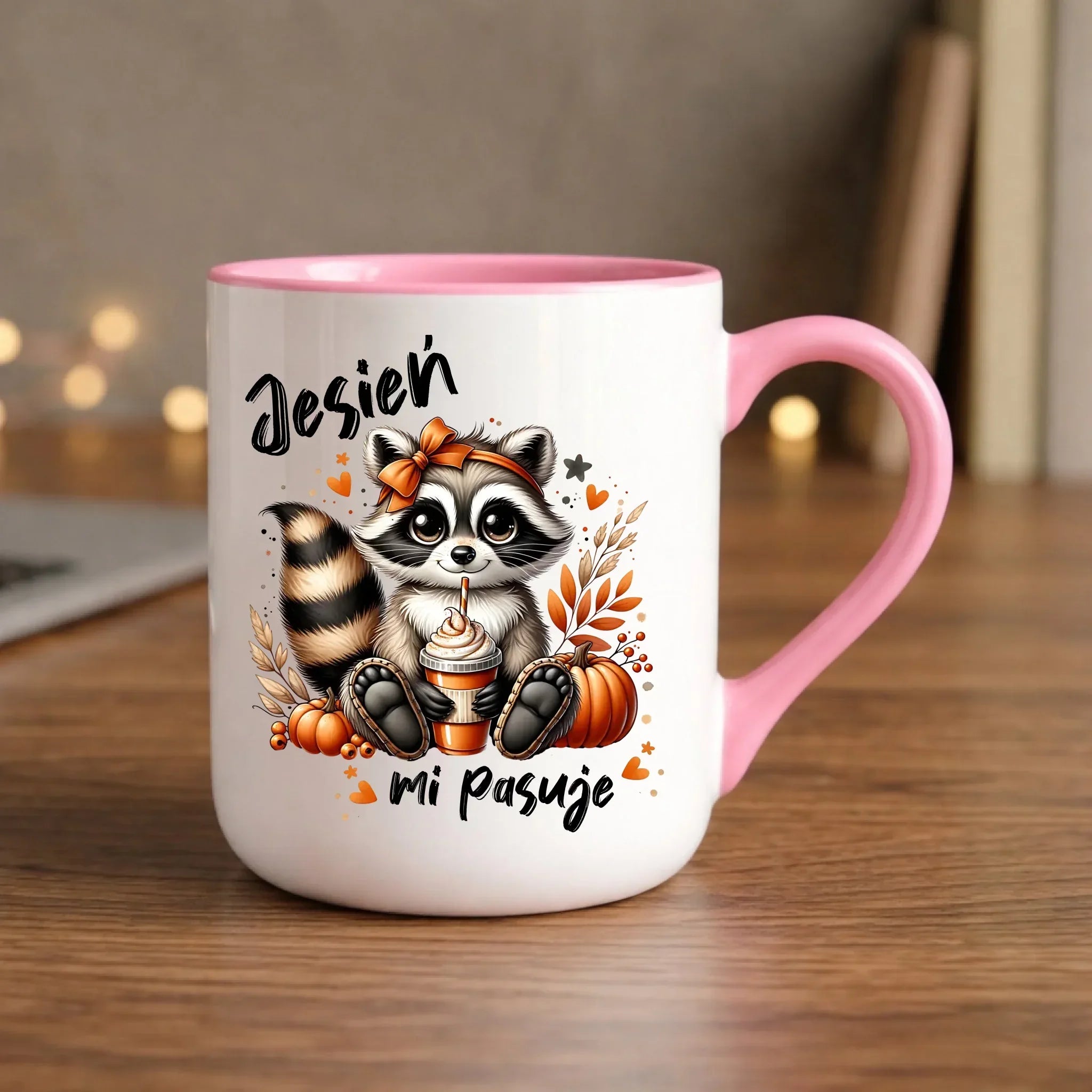Kubek elegant jesienny - Jesień mi pasuje JS25 - StoryCups.pl
