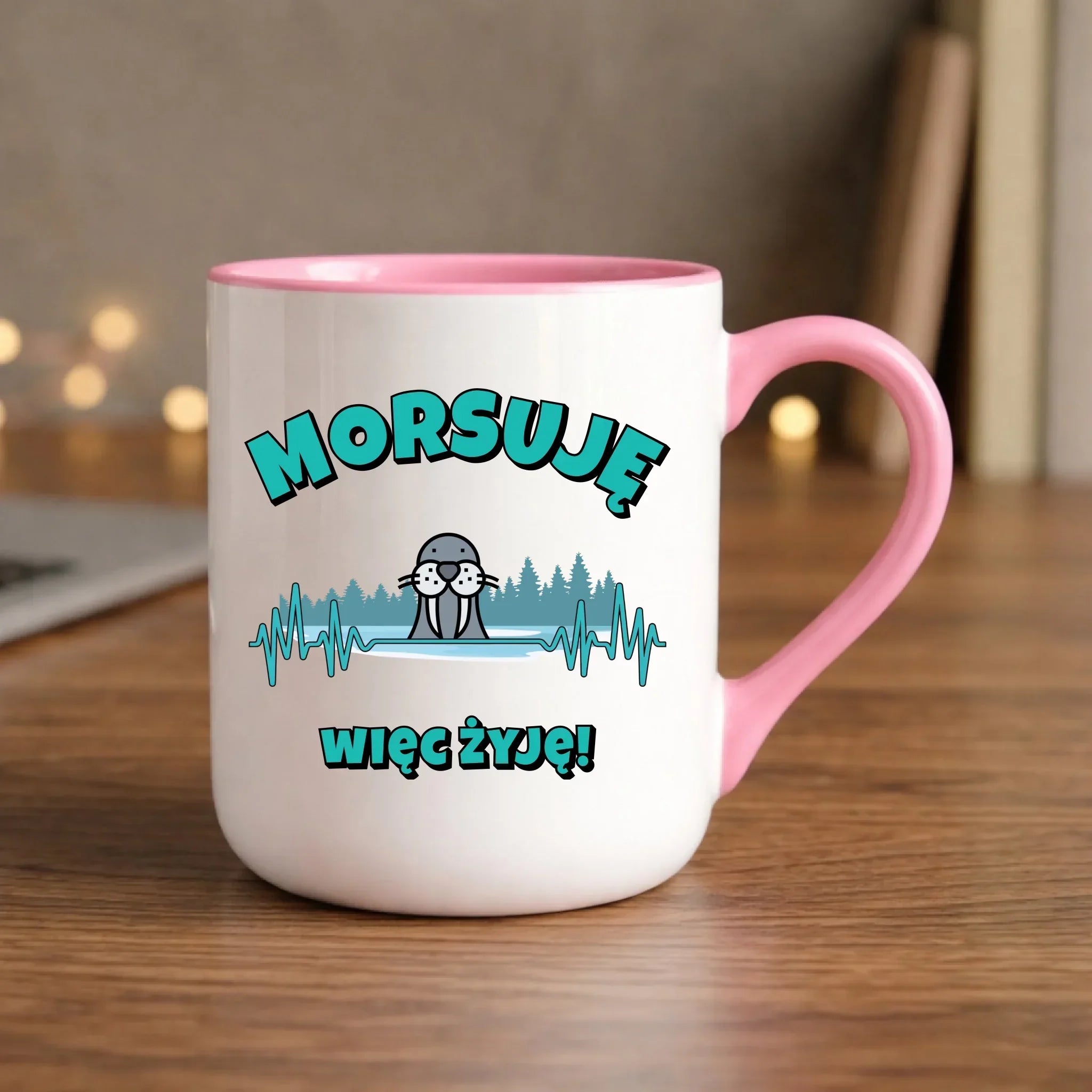 Kubek elegant - prezent dla morsa - Morsuję więc żyję - Mors HM02 - StoryCups.pl