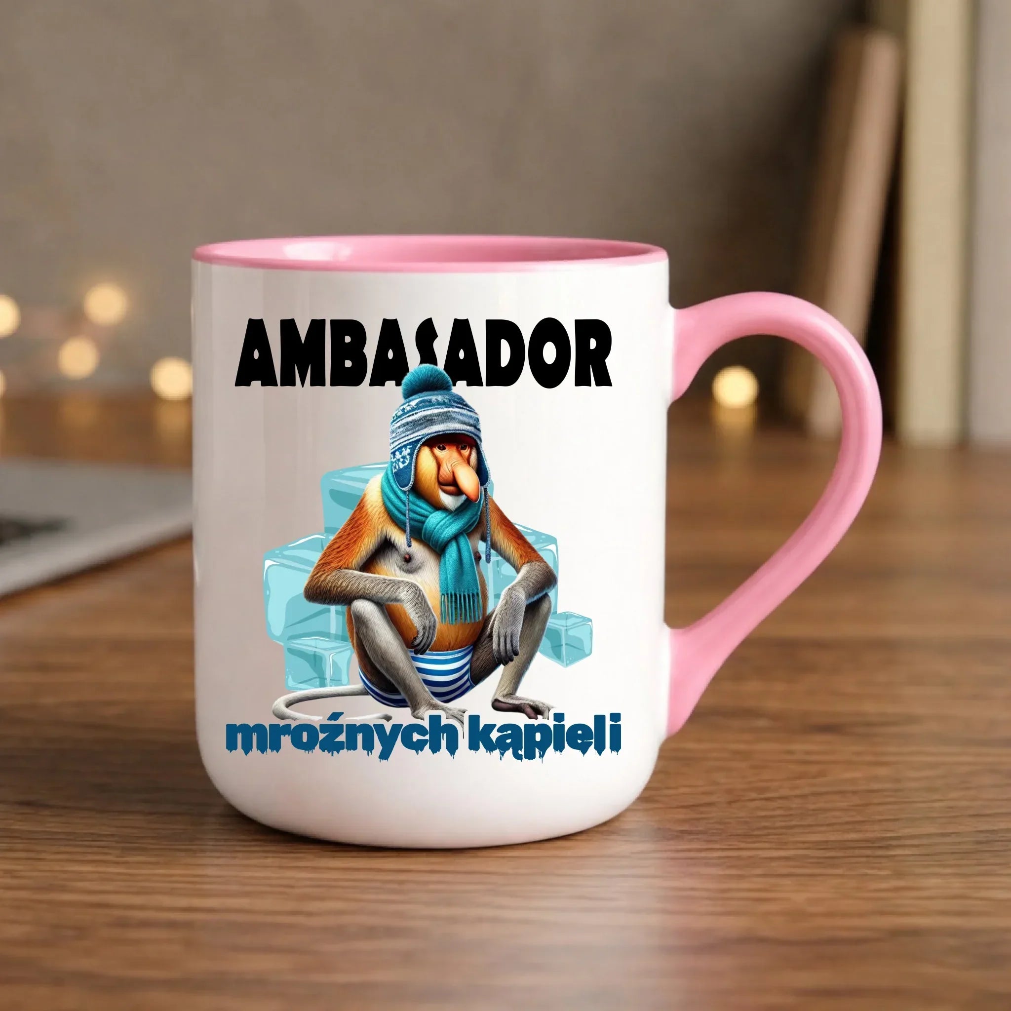 Kubek elegant - prezent dla morsa - Janusz Nosacz Mors - Ambasador mroźnych kąpieli HM03 - StoryCups.pl