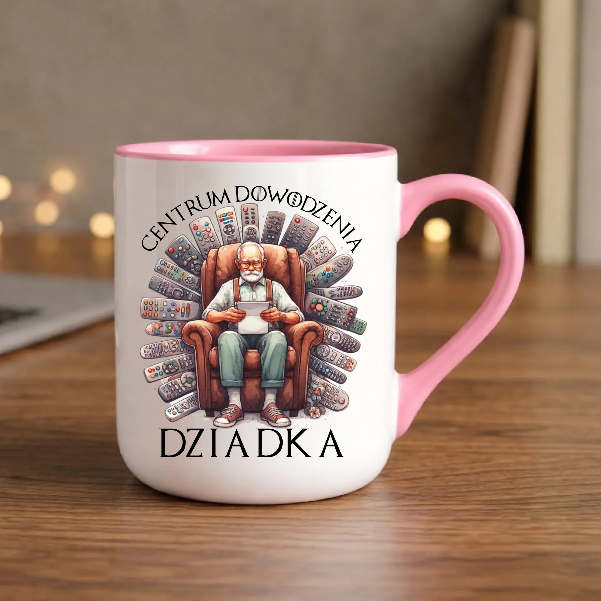 Kubek elegant dla dziadka - Centrum dowodzenia D28 - StoryCups.pl