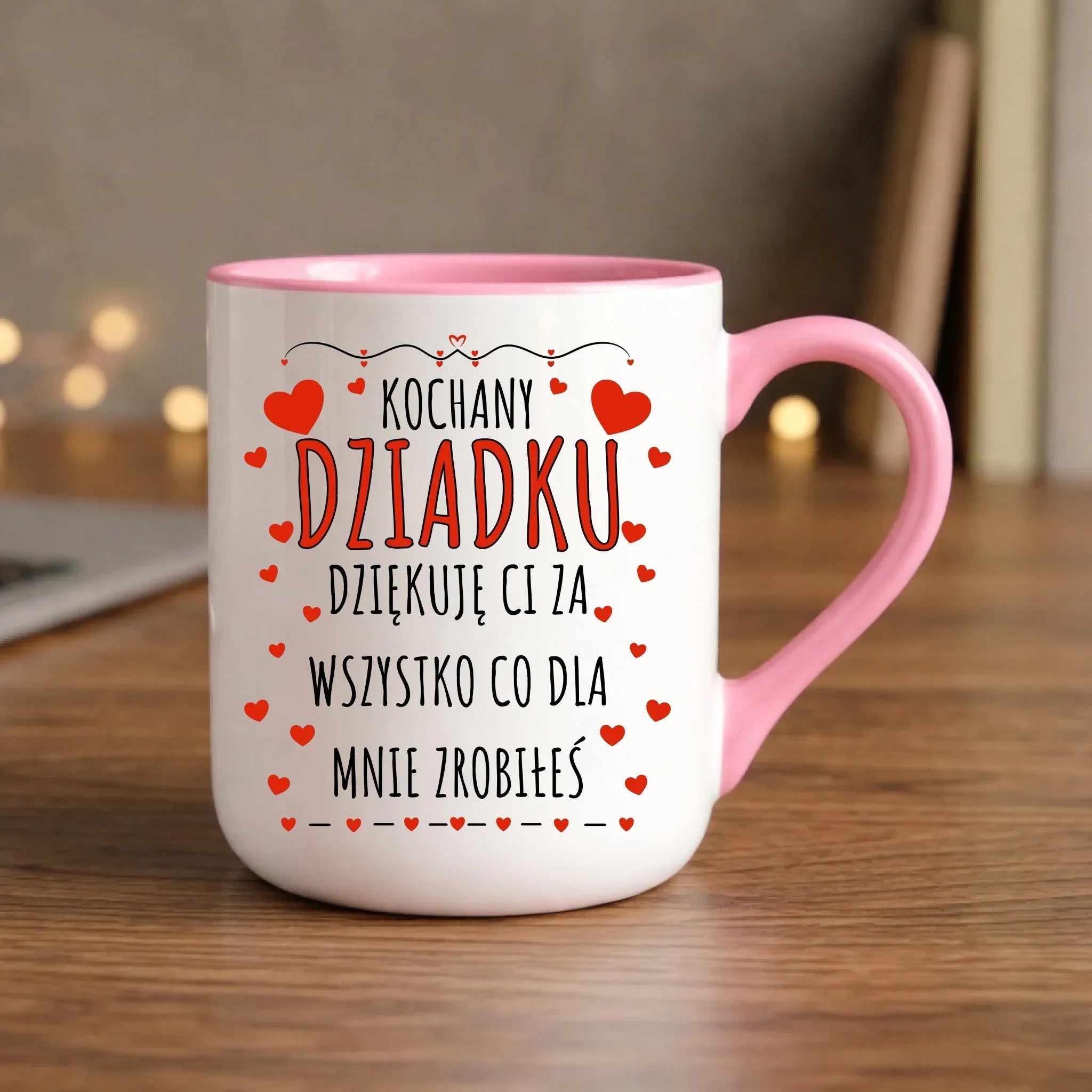 Kubek elegant dla dziadka - Kochany Dziadku dziękuję Ci D21 - StoryCups.pl