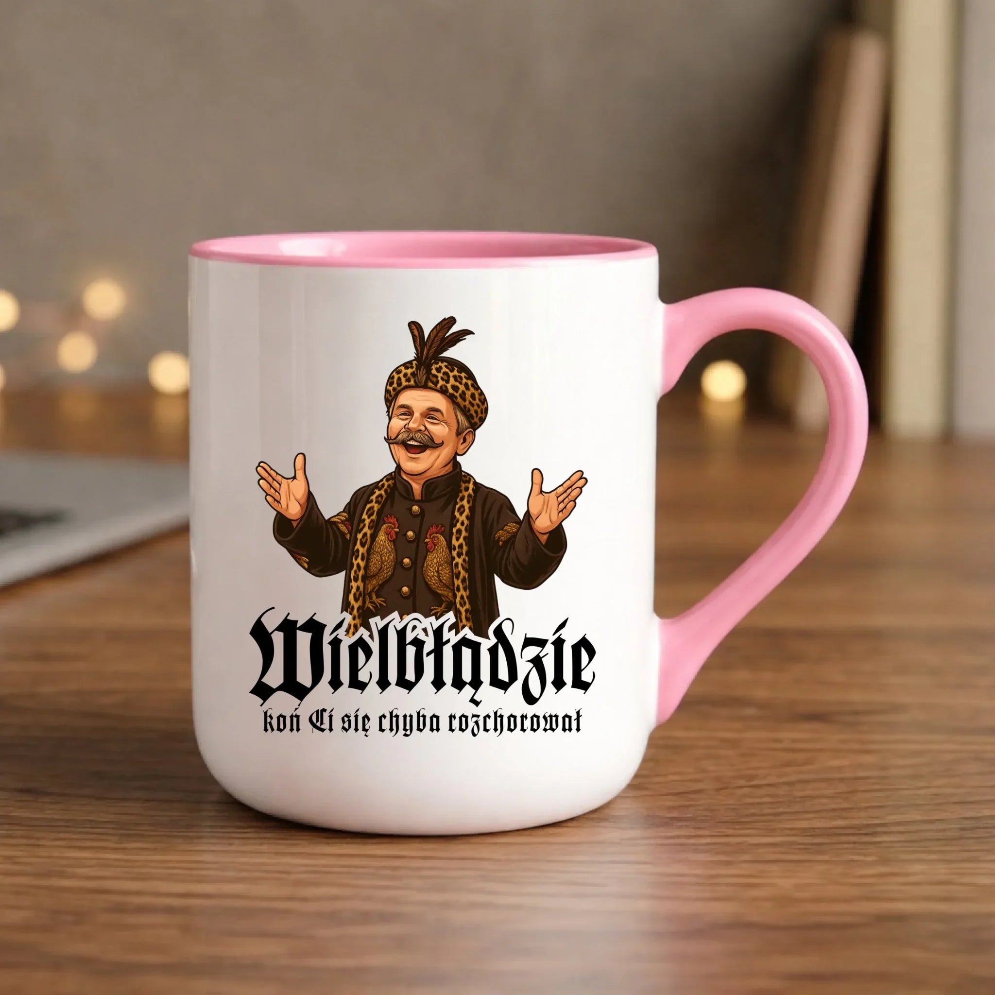 Kubek elegant - Wielbłądzie, koń Ci się chyba rozchorował - dla fanów serialu 1670 H61 - StoryCups.pl