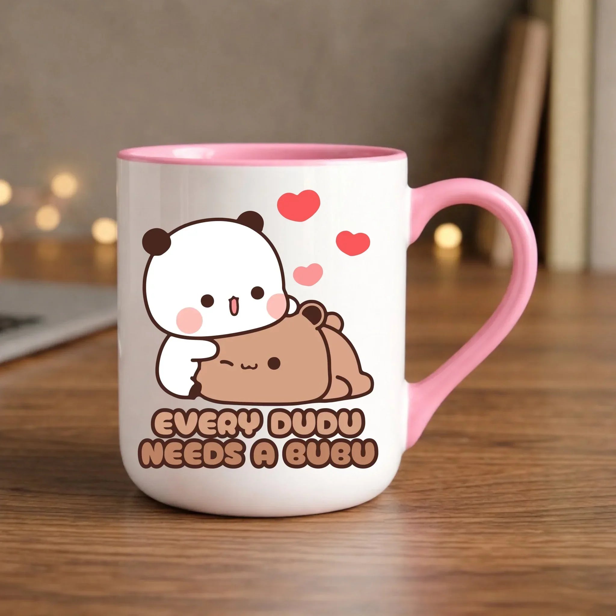 Kubek elegant dla par - Every Dudu needs a Bubu W32 - StoryCups.pl