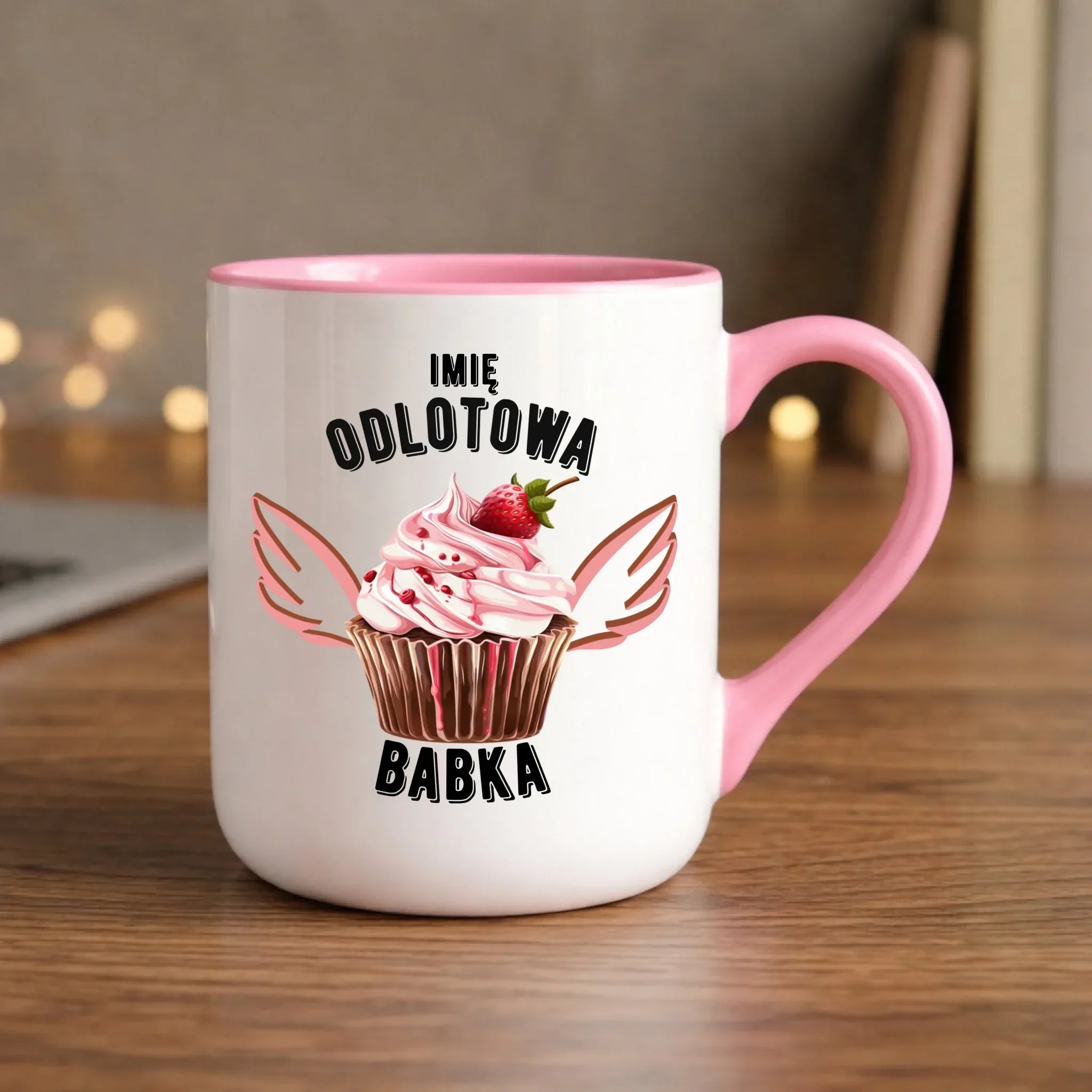 Kubek elegant - Odlotowa babka - personalizowany DZ06 - StoryCups.pl