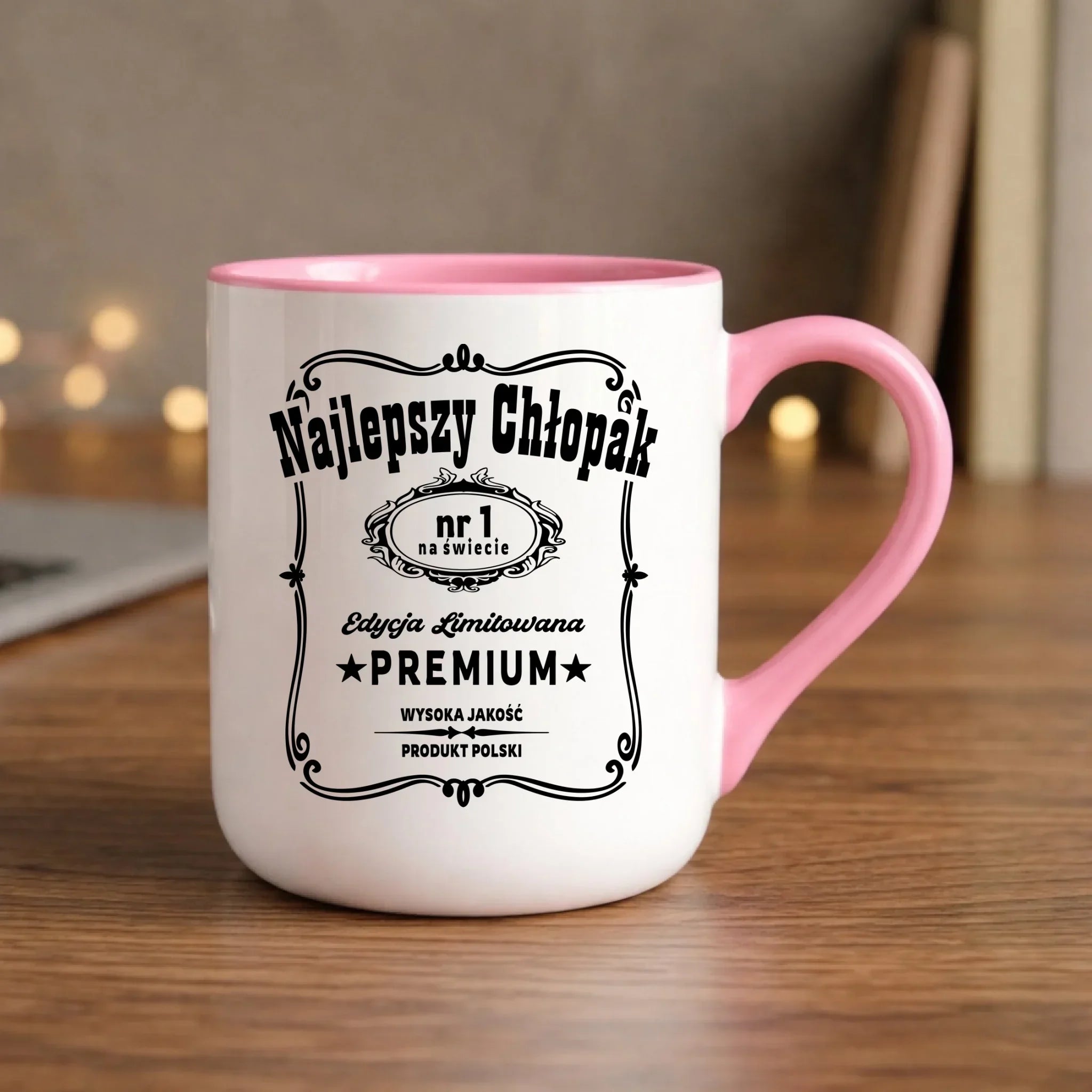 Kubek elegant - prezent dla chłopaka - Najlepszy chłopak na świecie DCH20 - StoryCups.pl